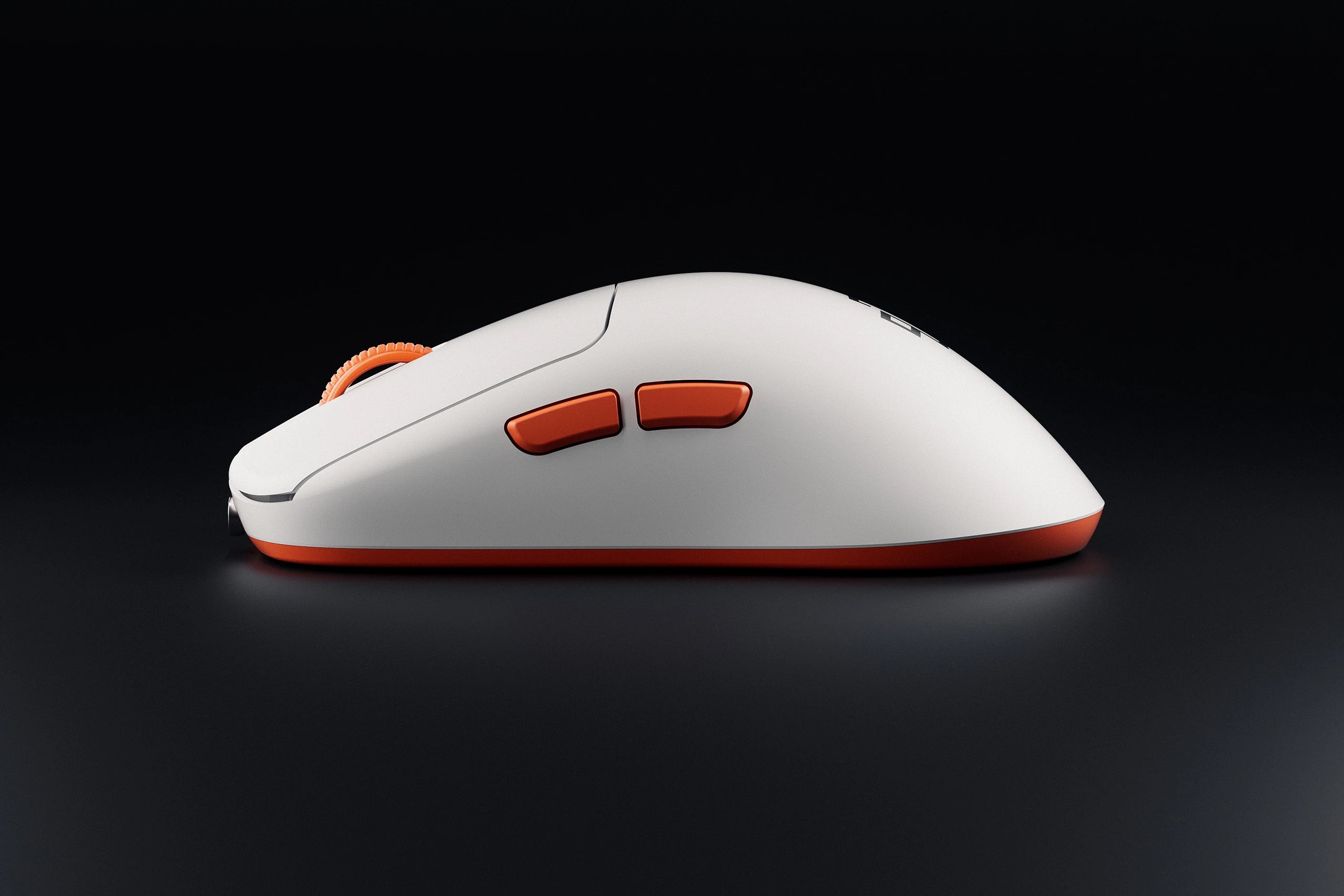 Souris Gaming QwertyKey Falcon Alb 8K, 30.000 DPI, Bluetooth Sans Fil Trio Mode, Pixart 3950