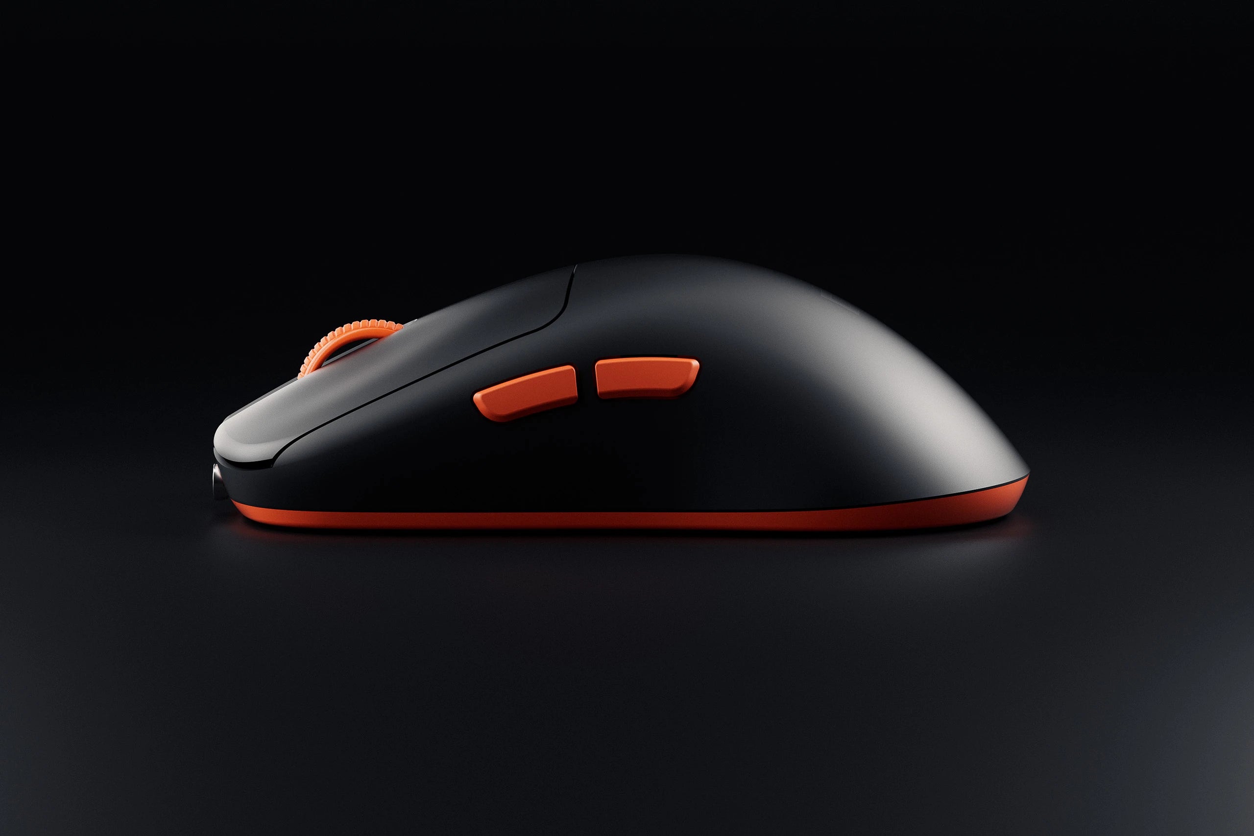 Souris Gaming QwertyKey Falcon Noir 8K, 30.000 DPI, Bluetooth Sans Fil Trio Mode, Pixart 3950