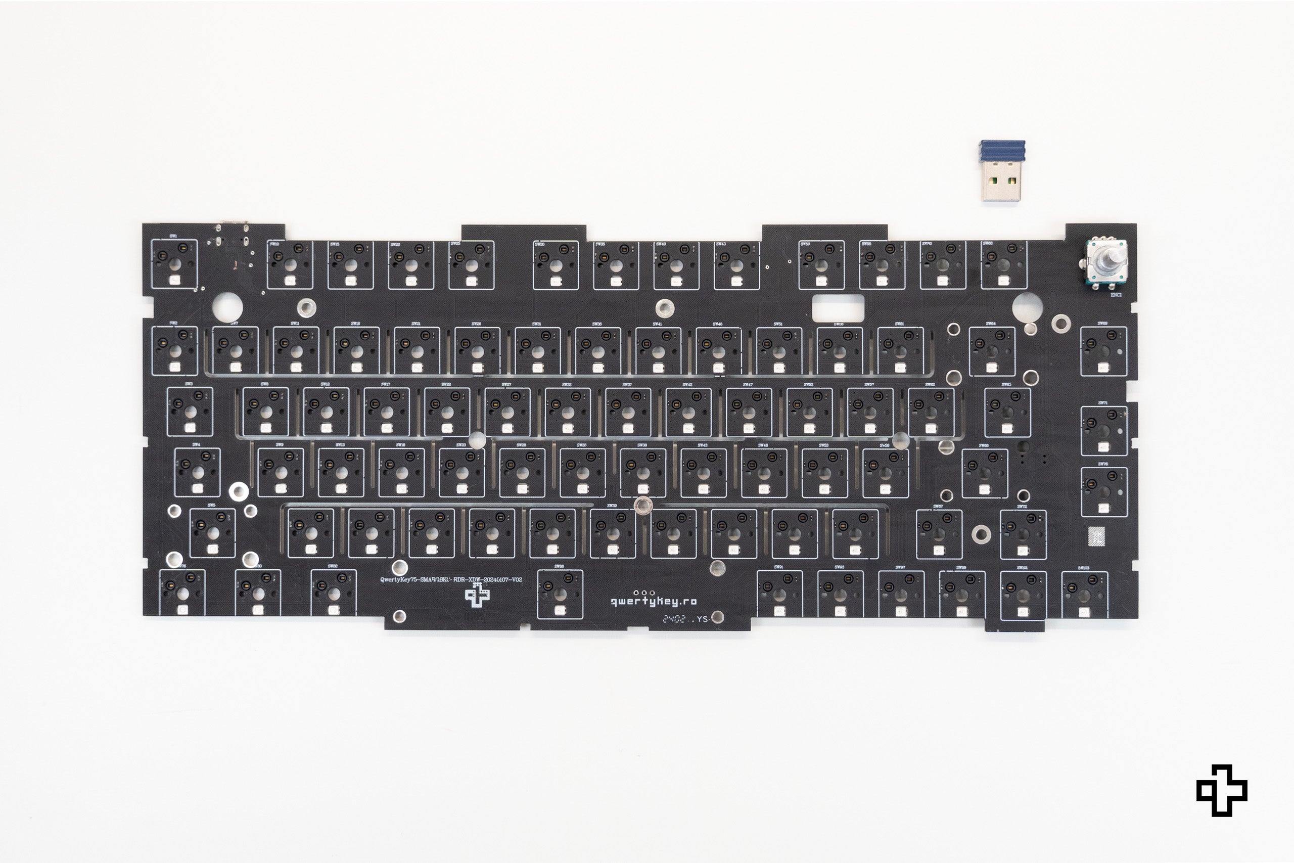Software VIA per PCB QwertyKey75