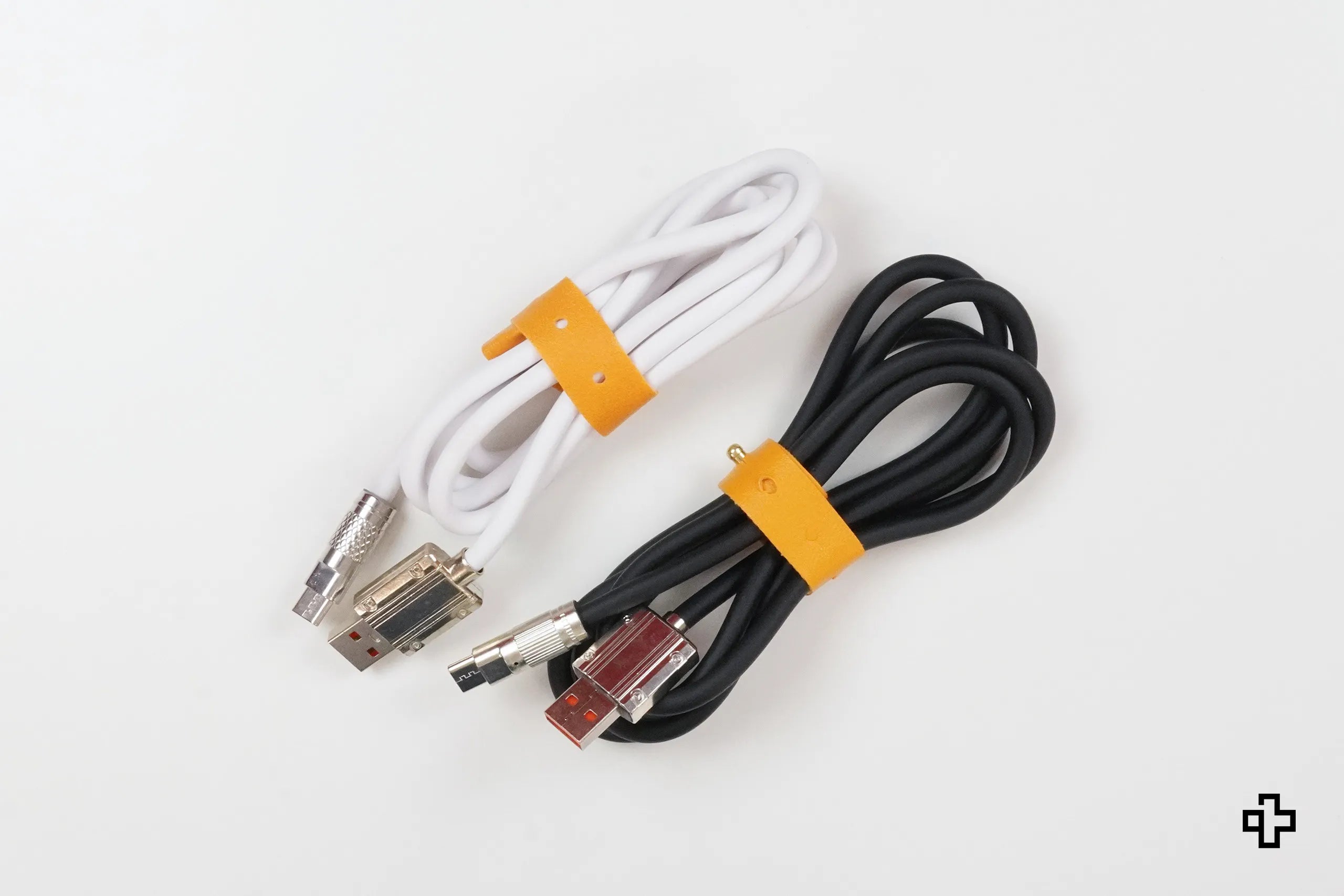 Câble USB-C Blanc/Noir