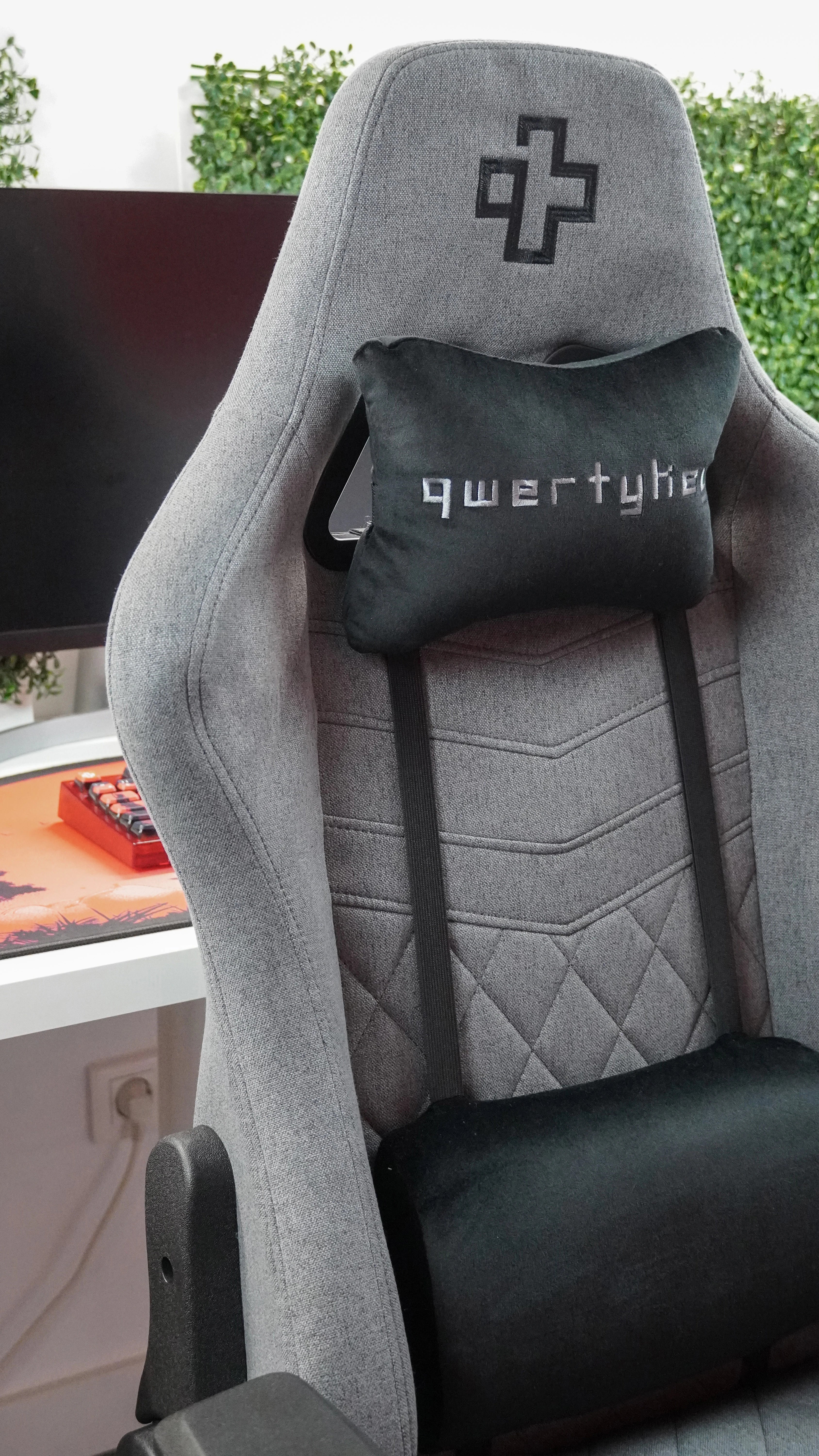 QwertyKey Gamingstoel - QK/ALT, gri