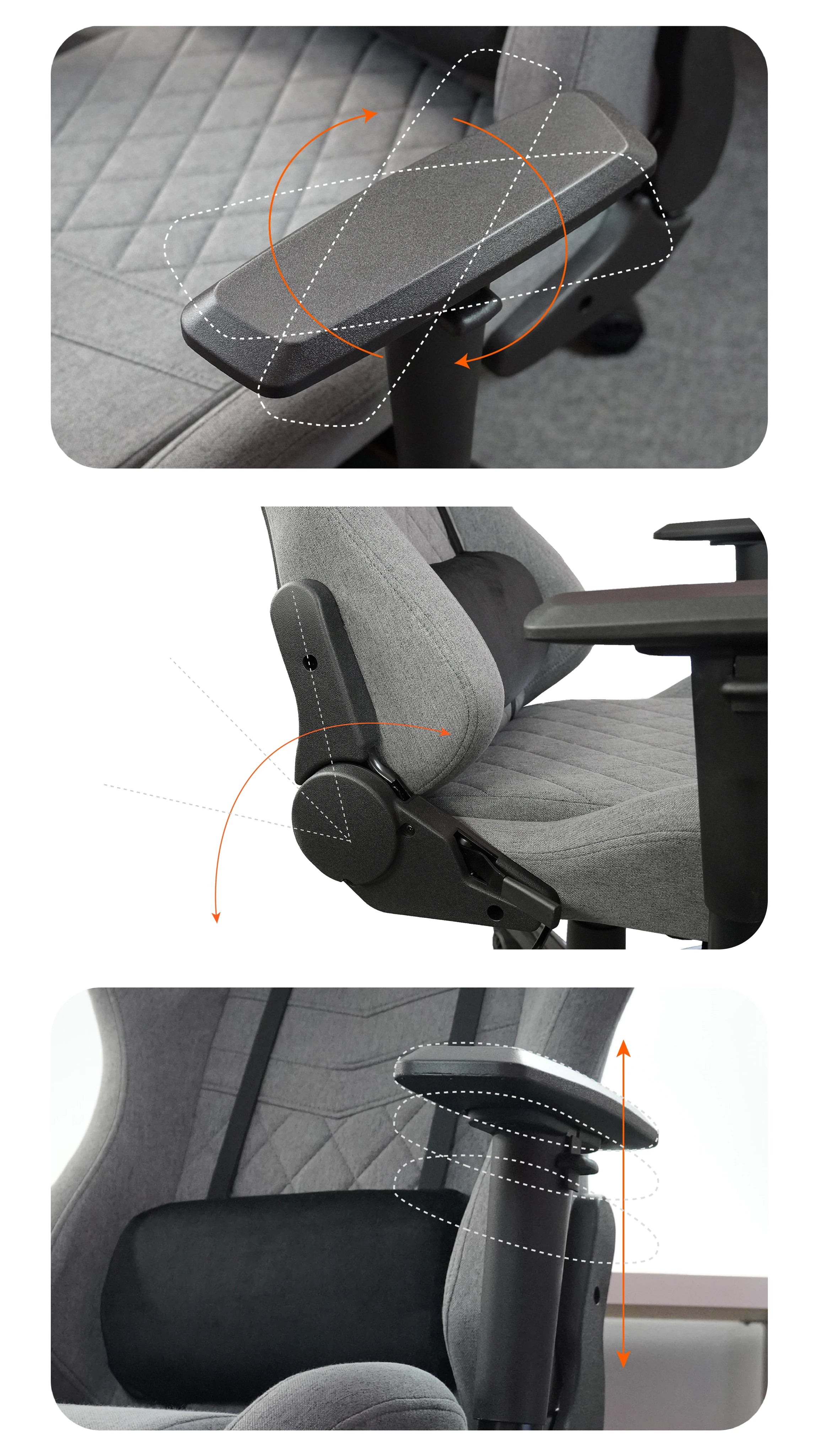 Silla Gaming QwertyKey - QK/ALT, gris