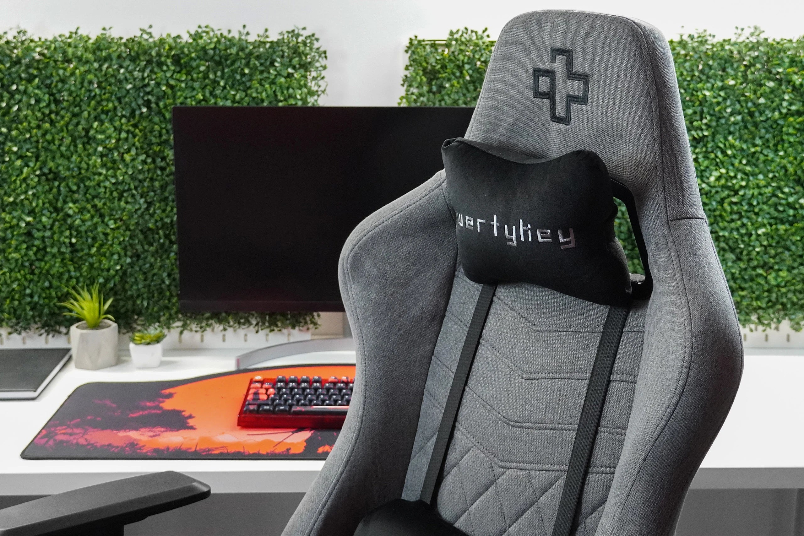 QwertyKey Gamingstoel - QK/ALT, gri