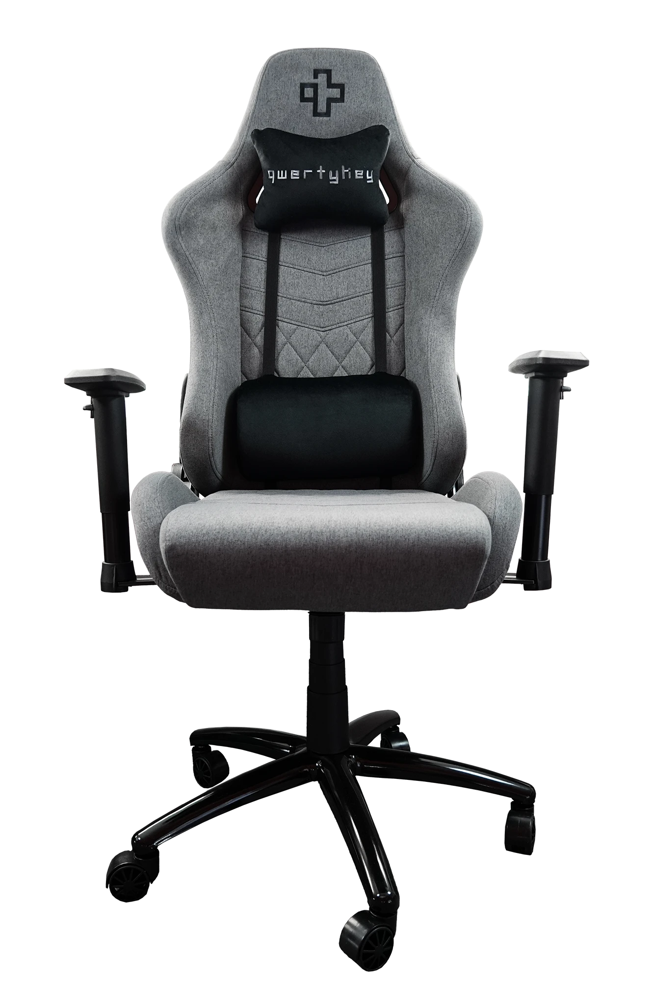 Chaise de jeu QwertyKey - QK/ALT, gris