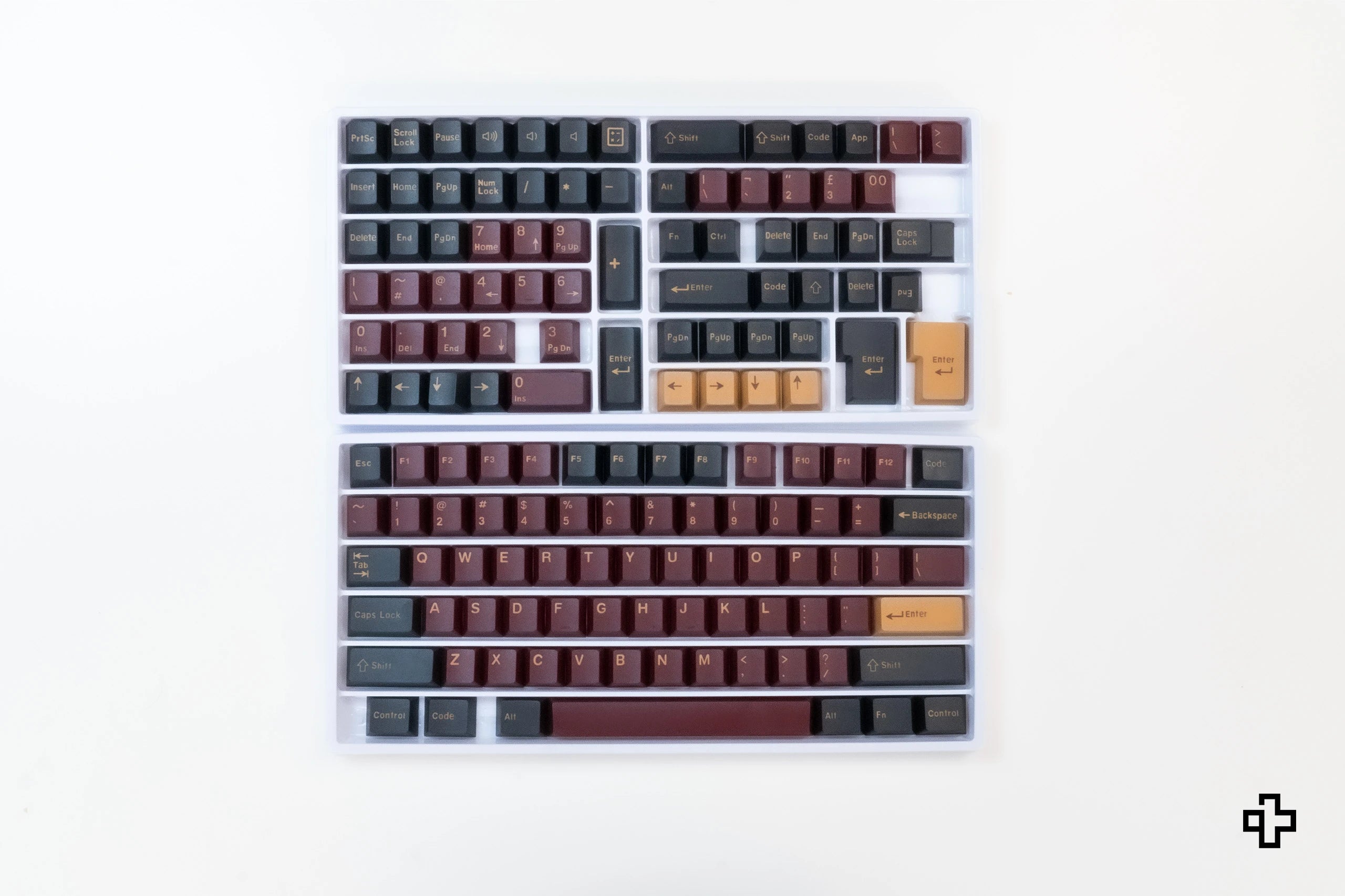 Establecer sabor QwertyKey Sangría PBT Doble Tiro Perfil OEM