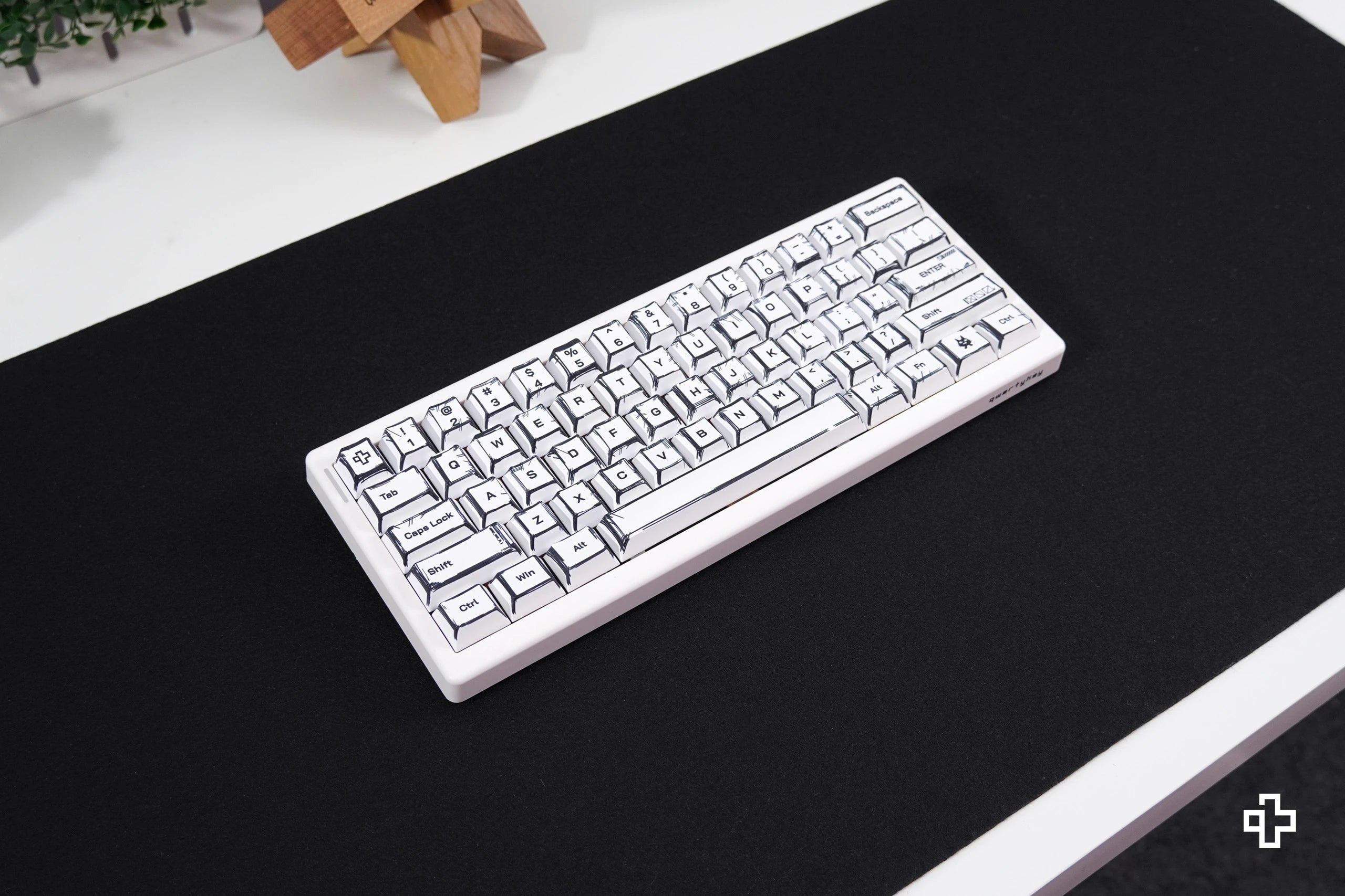 Définir le goût QwertyKey Manga Profil Cerise Matériau PBT