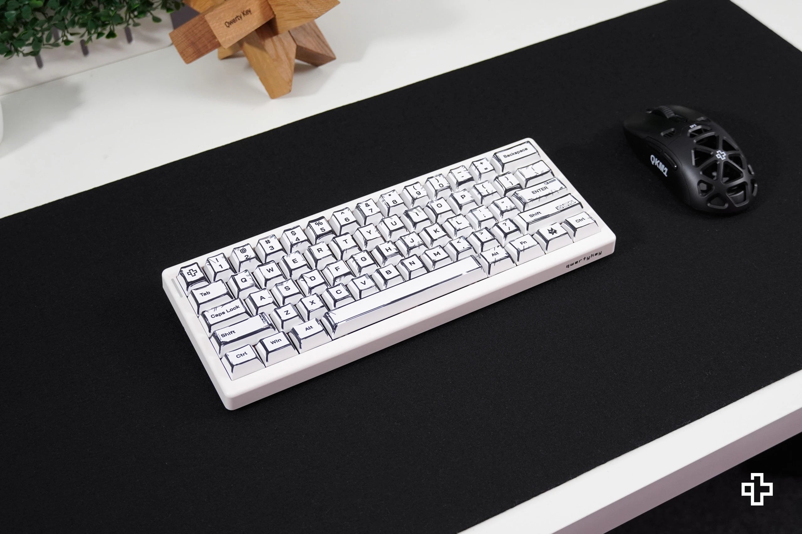 Définir le goût QwertyKey Manga Profil Cerise Matériau PBT