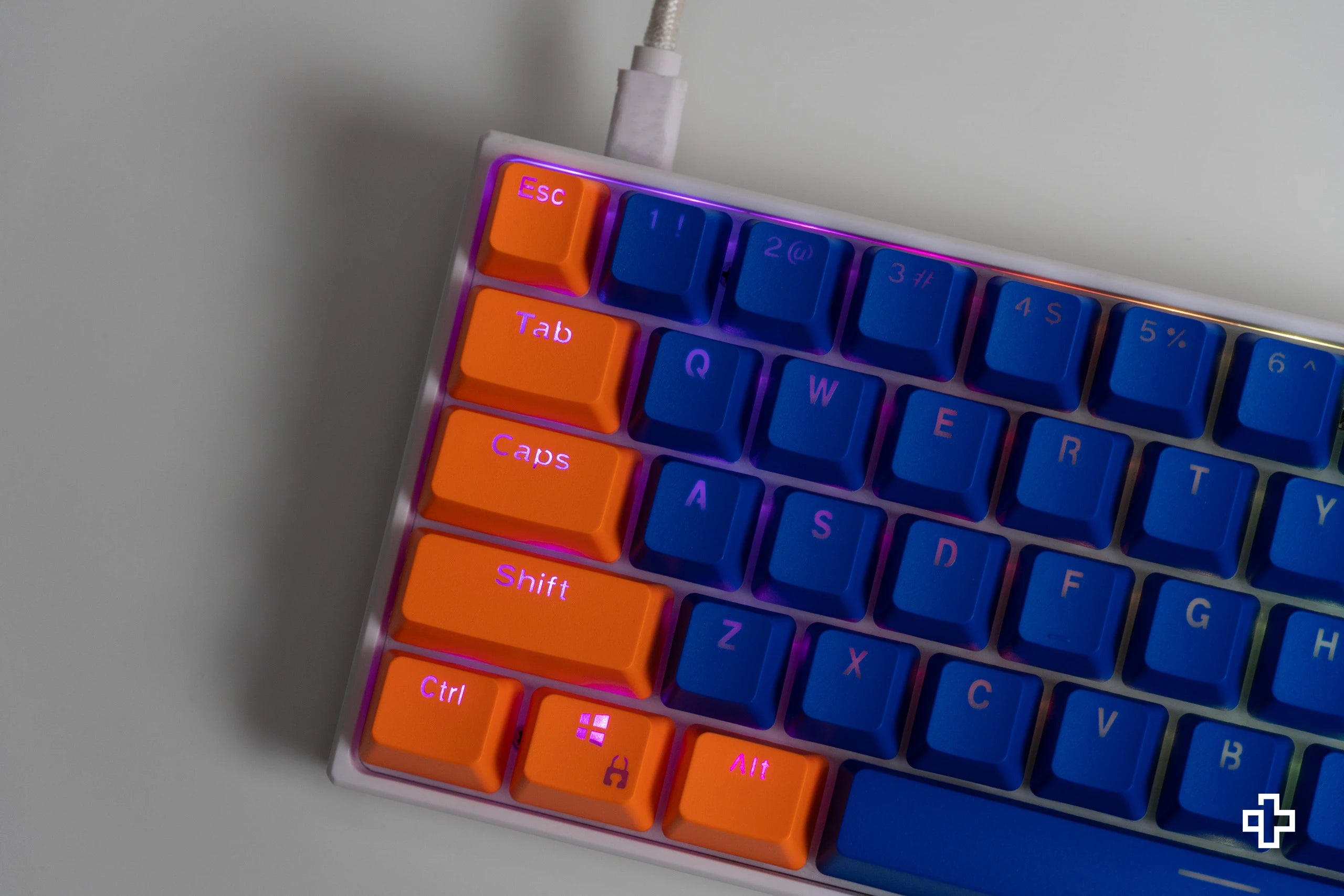 Keyset QwertyKey Vitamin Profile OEM Material PBT – double shot
