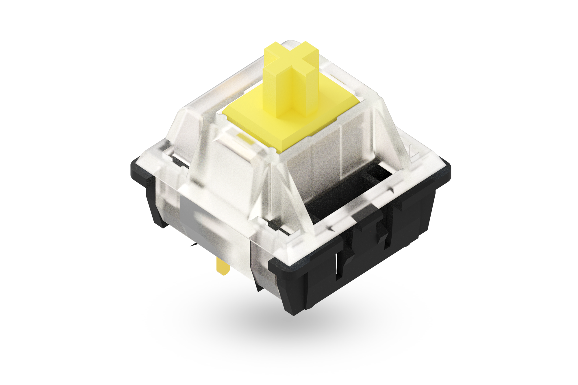 Gateron Milky Yellow Pro Schwarzer Boden