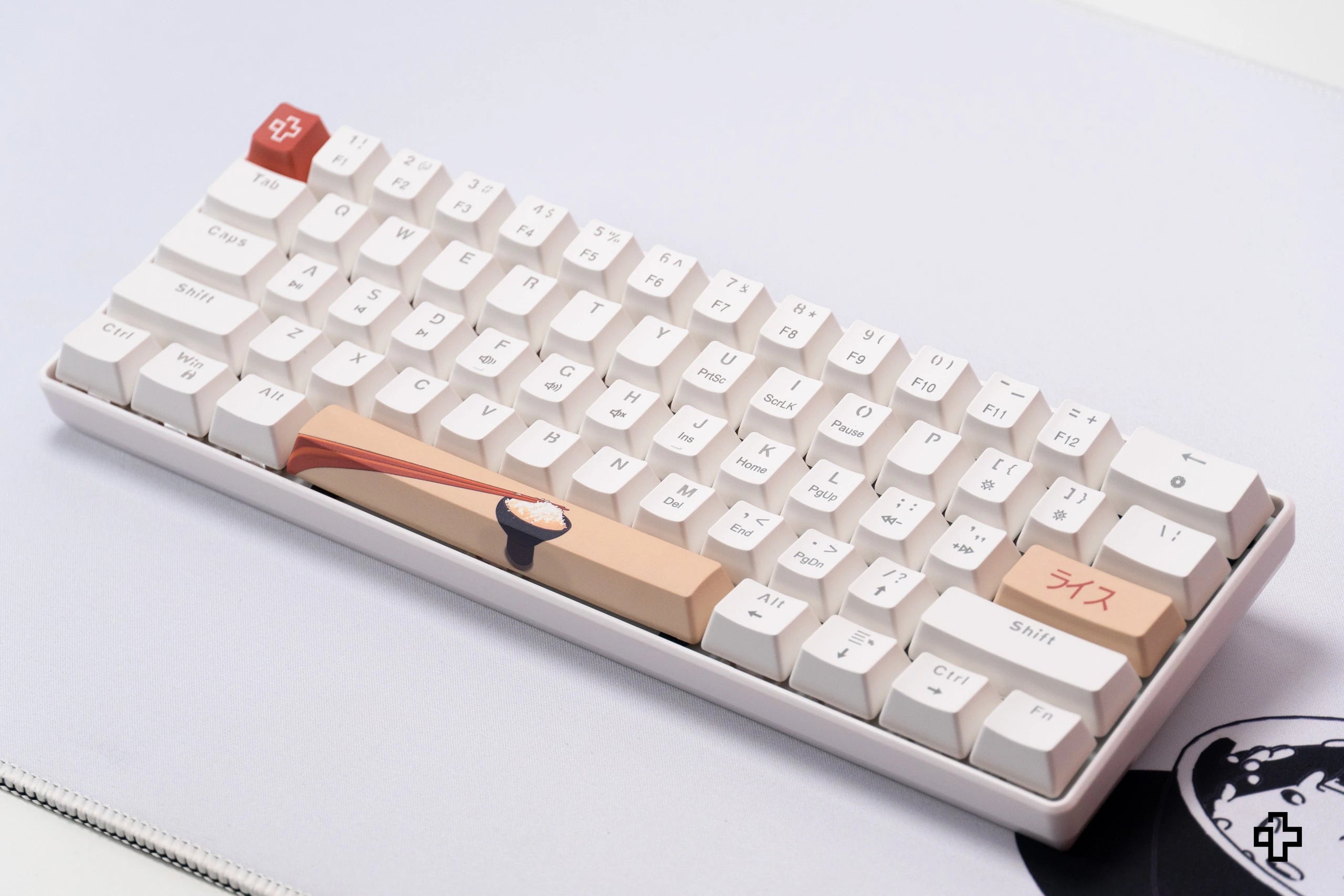 QwertyKey Rice V3 Alba Hotswap RGB Software Mechanische Gaming Tastatur