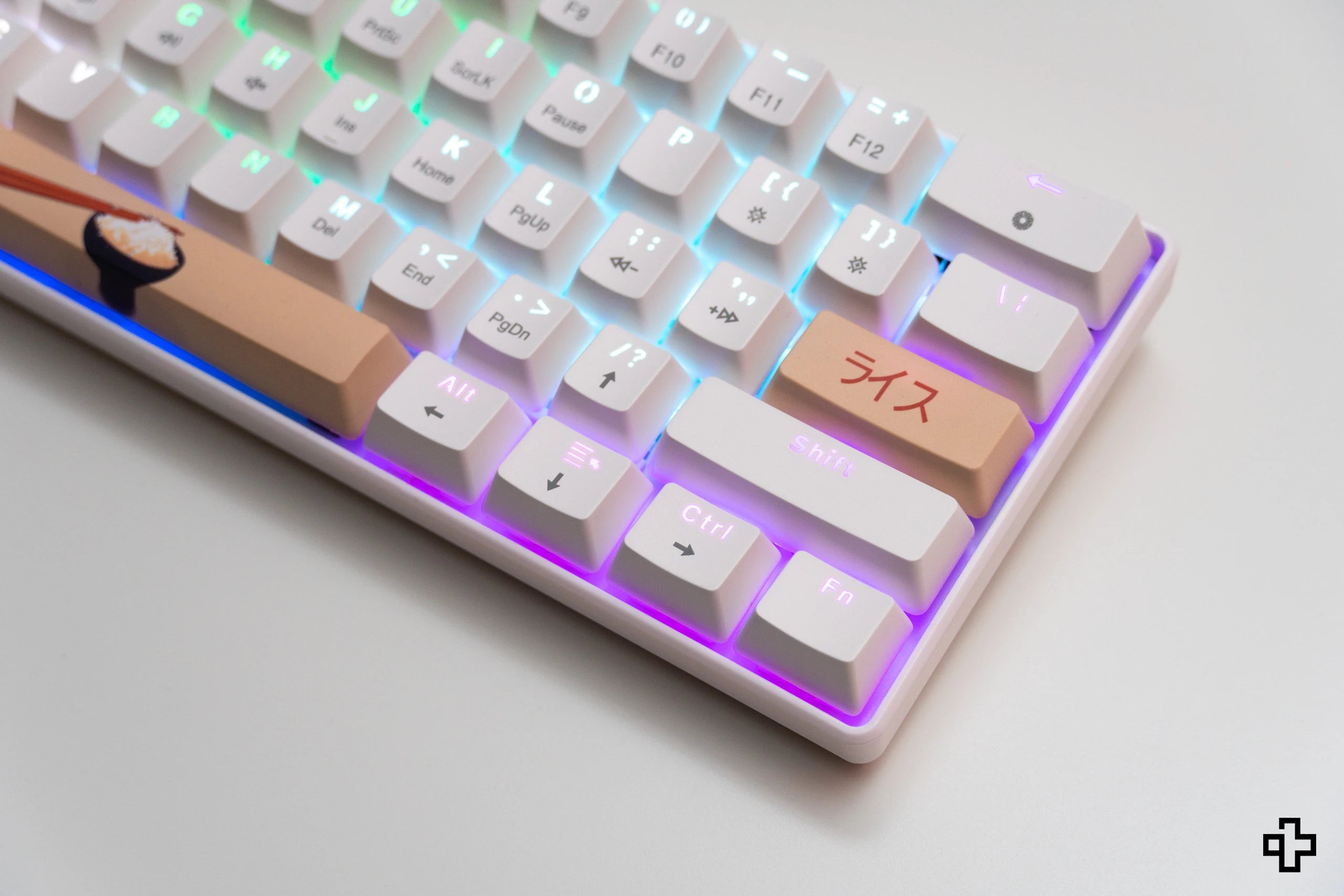 QwertyKey Rice V3 Alba Hotswap RGB Software Mechanische Gaming Tastatur