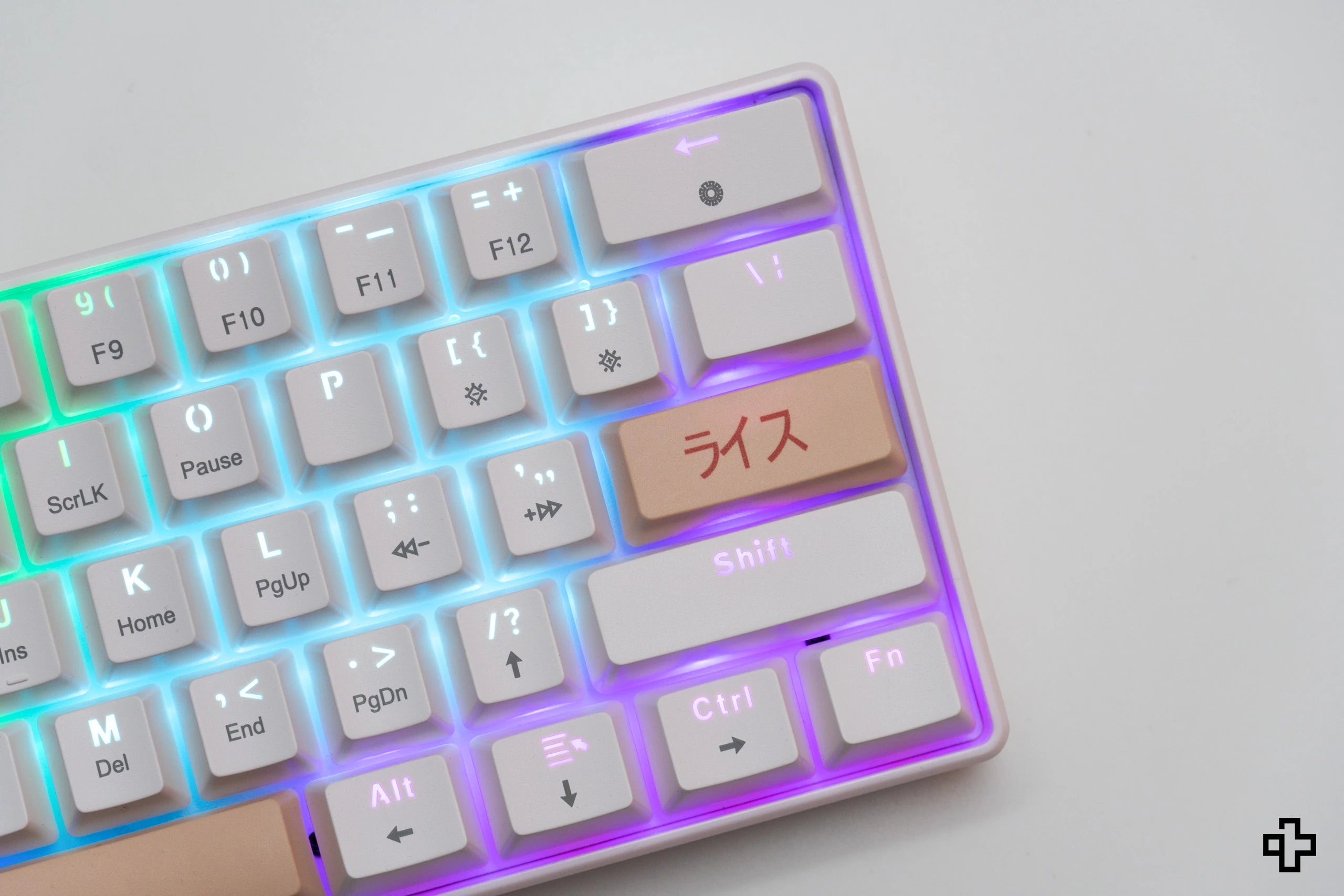 QwertyKey Rice V3 Alba Hotswap RGB Software Mechanische Gaming Tastatur