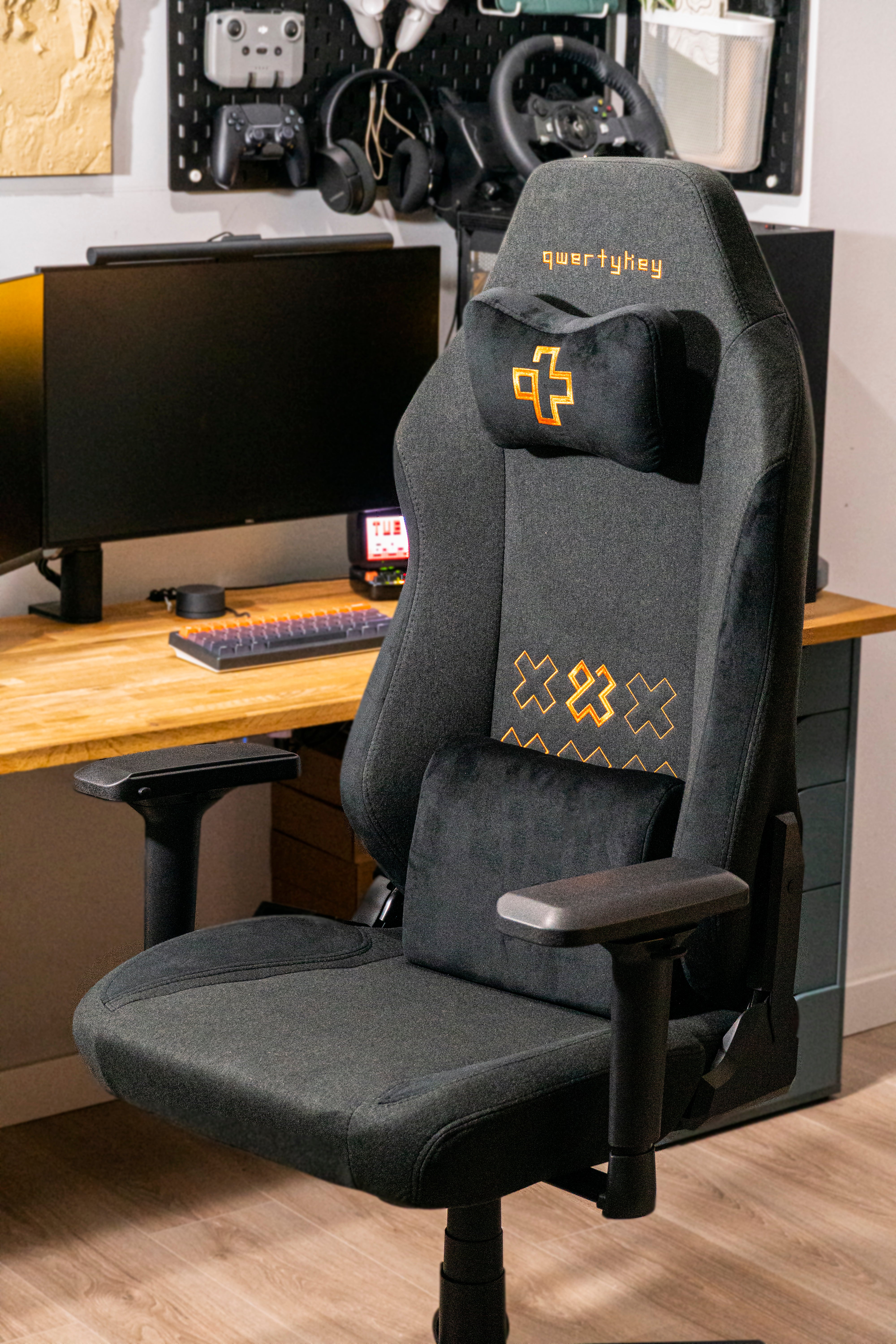 Chaise Gaming QwertyKey - QK/CTRL, noir