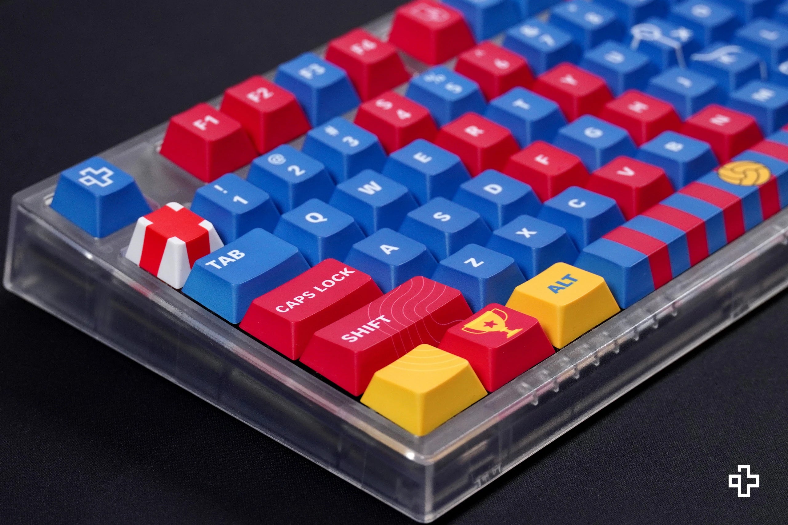 Set de goût QwertyKey Catalunya Dye Sub Profil Cherry