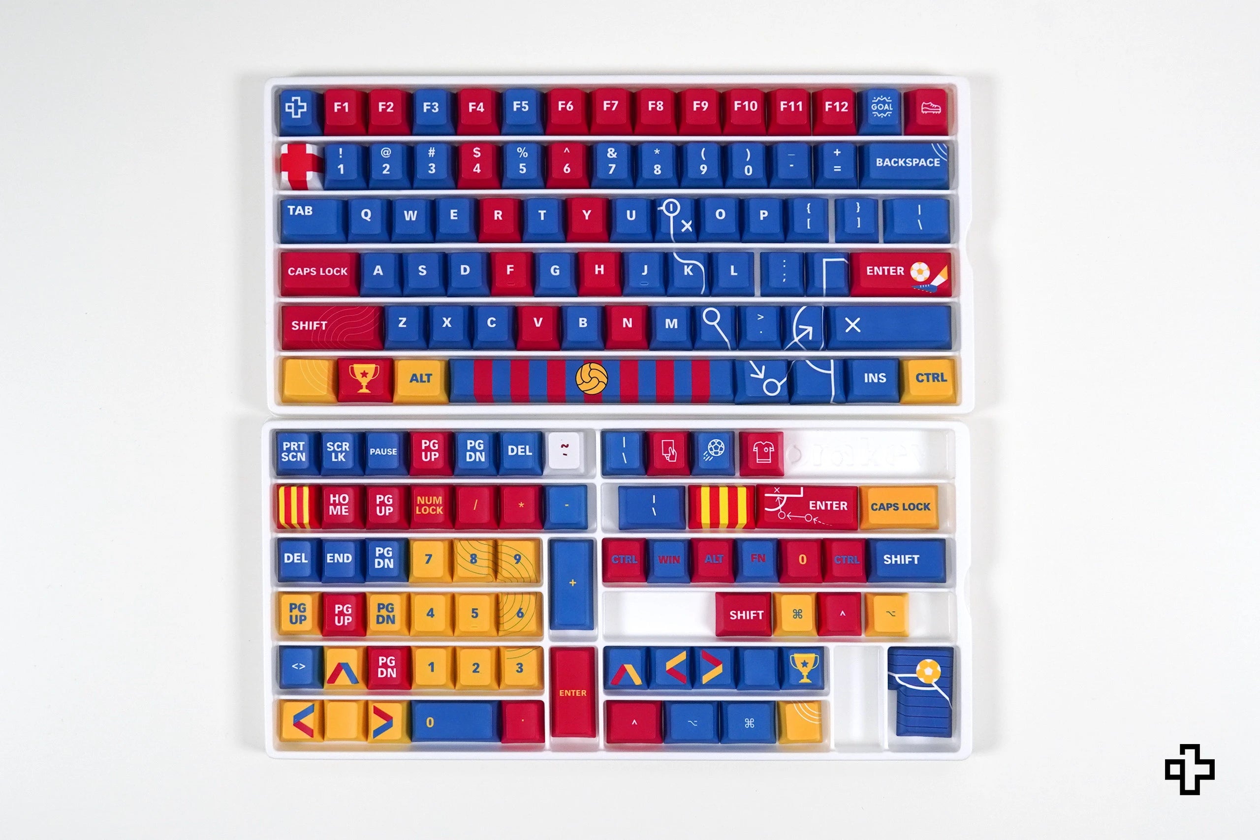 Set de goût QwertyKey Catalunya Dye Sub Profil Cherry