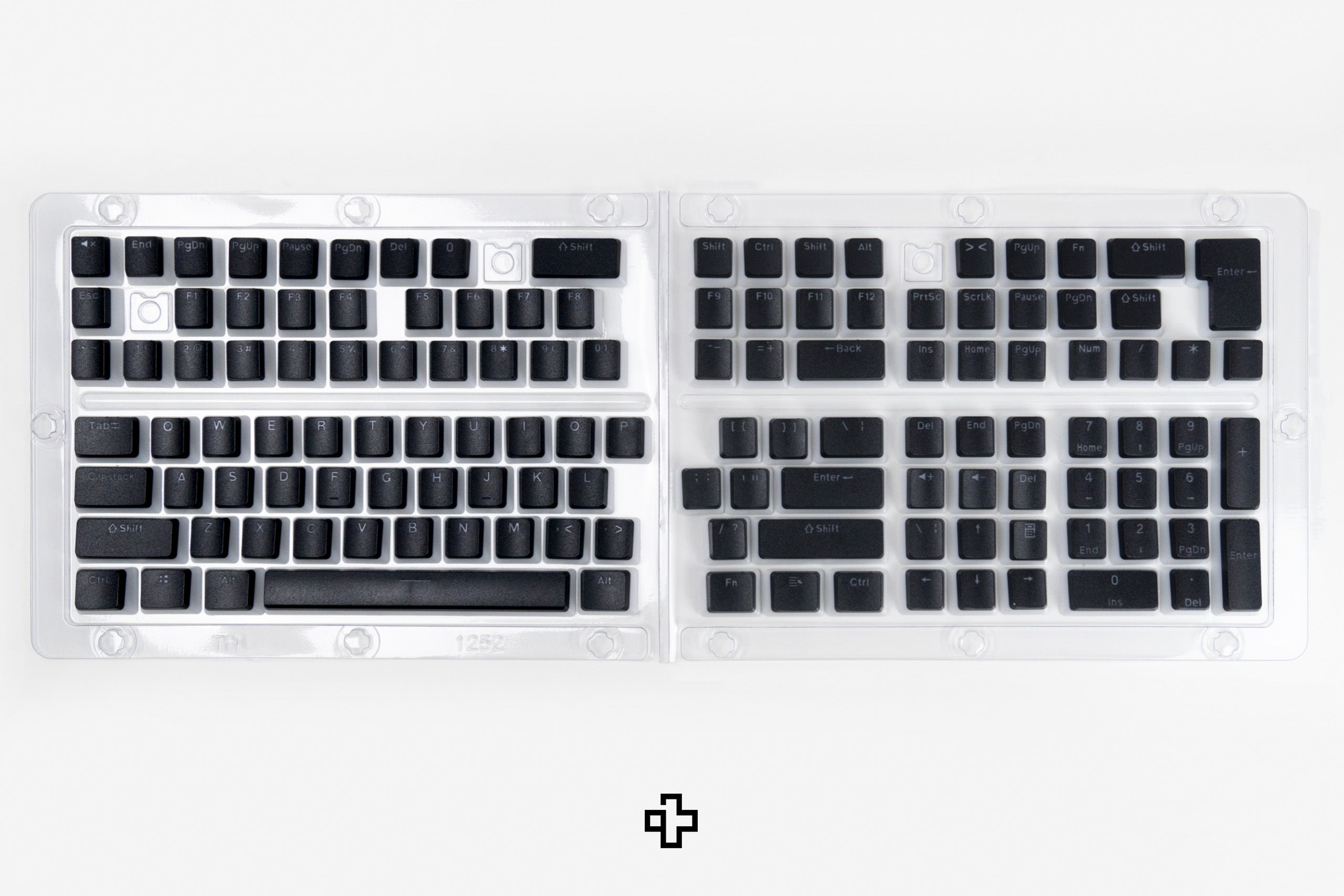 Translucent Milky Pudding Keyset OEM Profile Material PBT