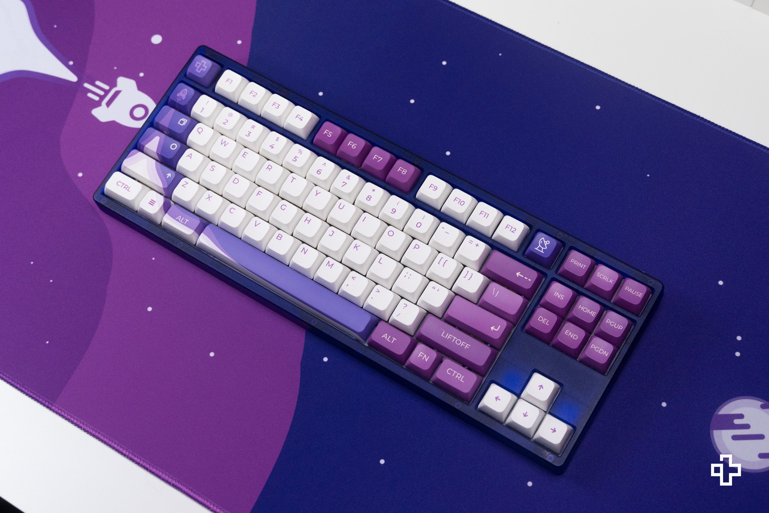 Définir le goût QwertyKey LiftOff Profil XDA Matériau PBT