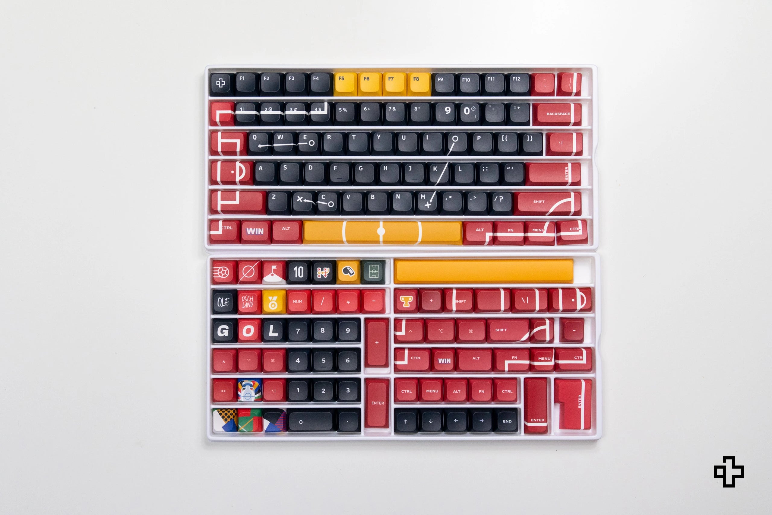 Establecer sabor QwertyKey Euro 2024 Alemania Perfil XDA Material PBT