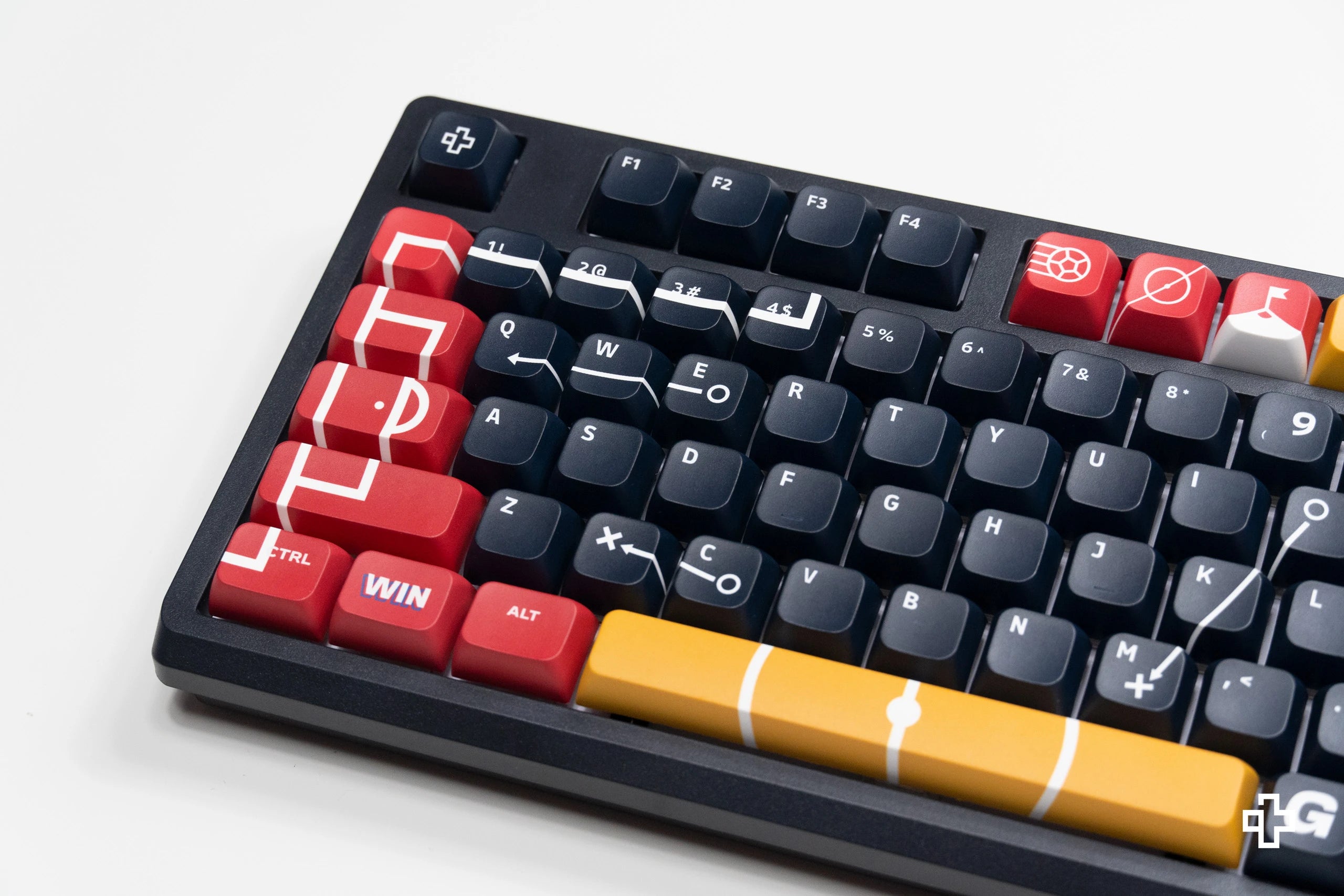 Establecer sabor QwertyKey Euro 2024 Alemania Perfil XDA Material PBT