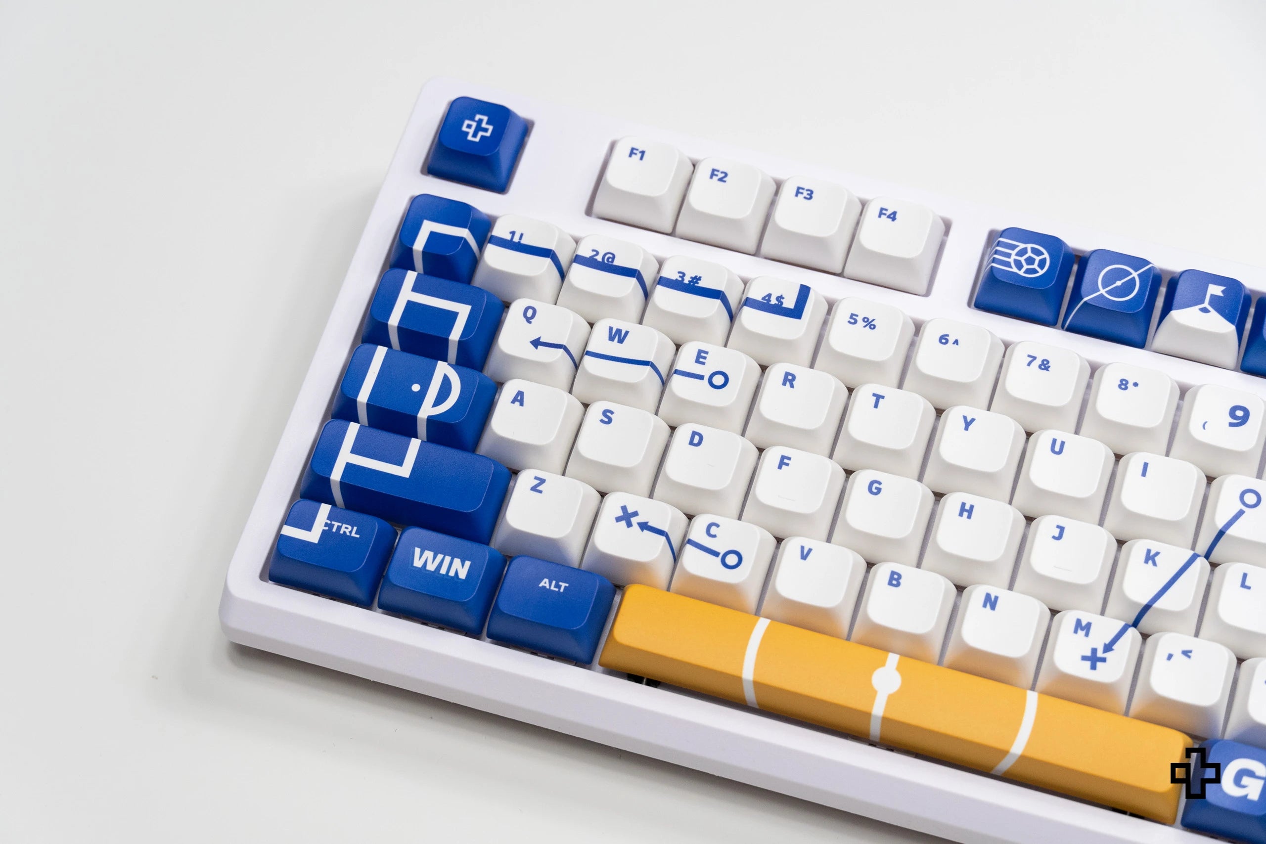 Establecer sabor QwertyKey Euro 2024 Rumania Perfil XDA Material PBT