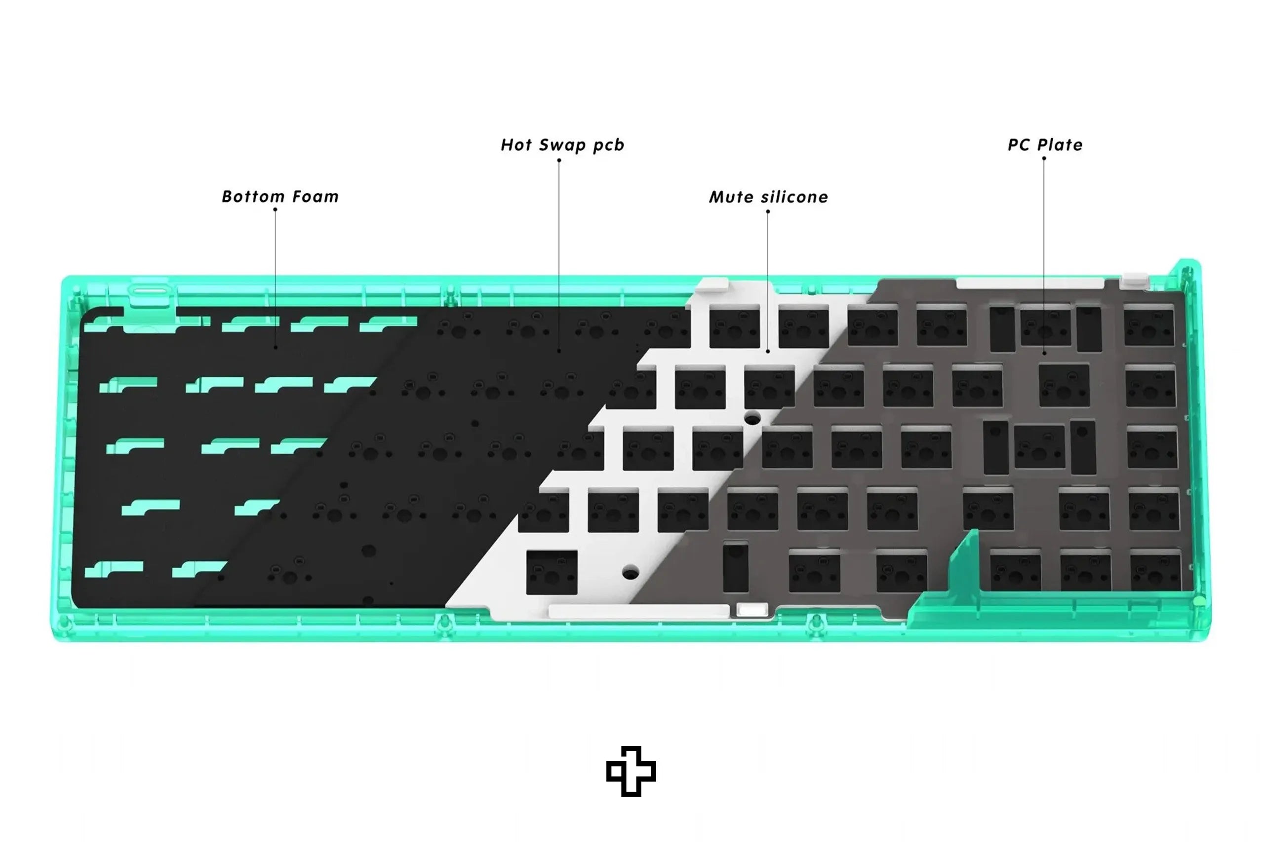 KBD67 Lite R4 Mechanical Keyboard Kit