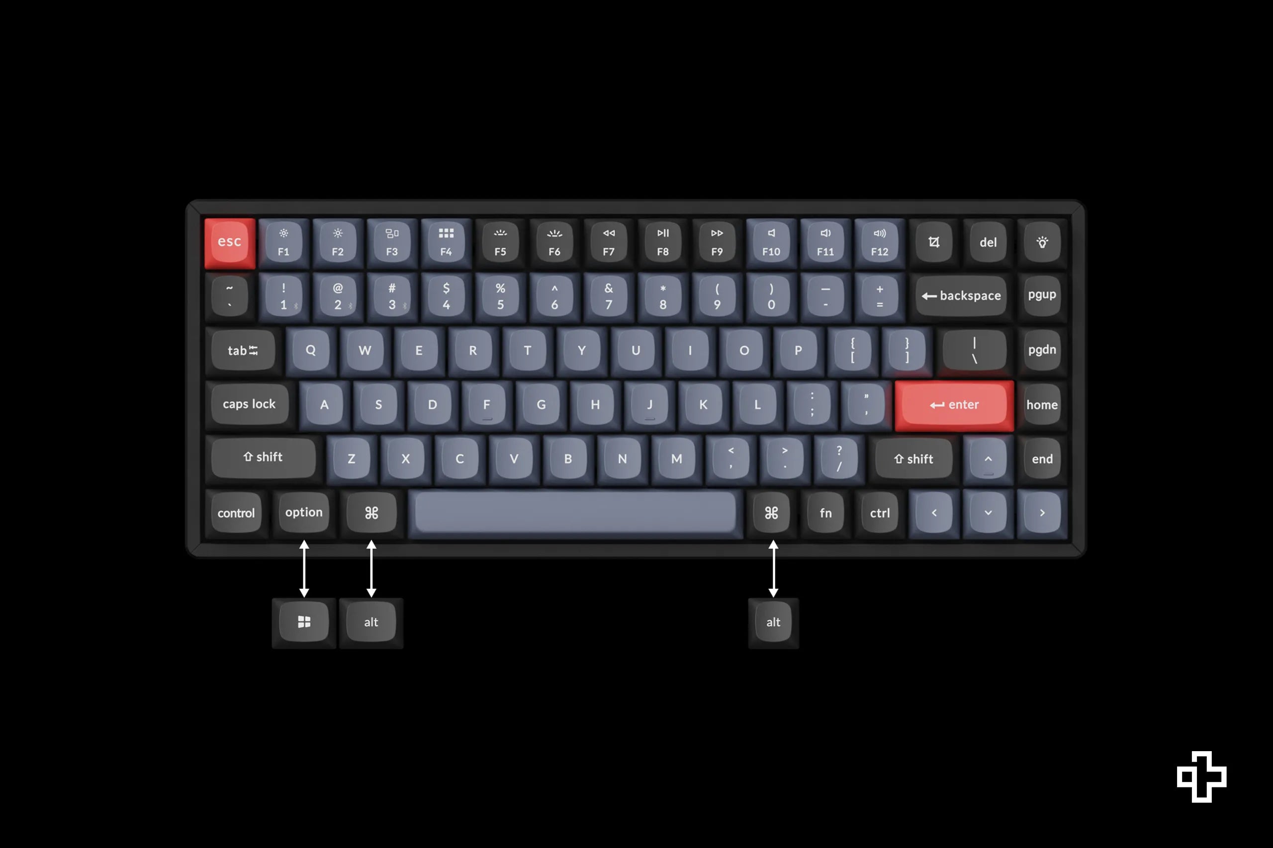 Keychron K2 Pro Hotswap RGB Wireless Mechanical Keyboard