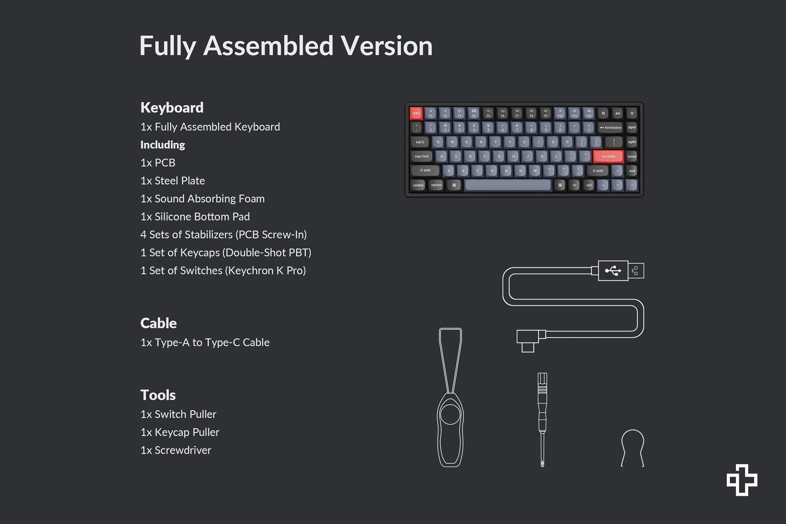 Keychron K2 Pro Hotswap RGB Wireless Mechanical Keyboard