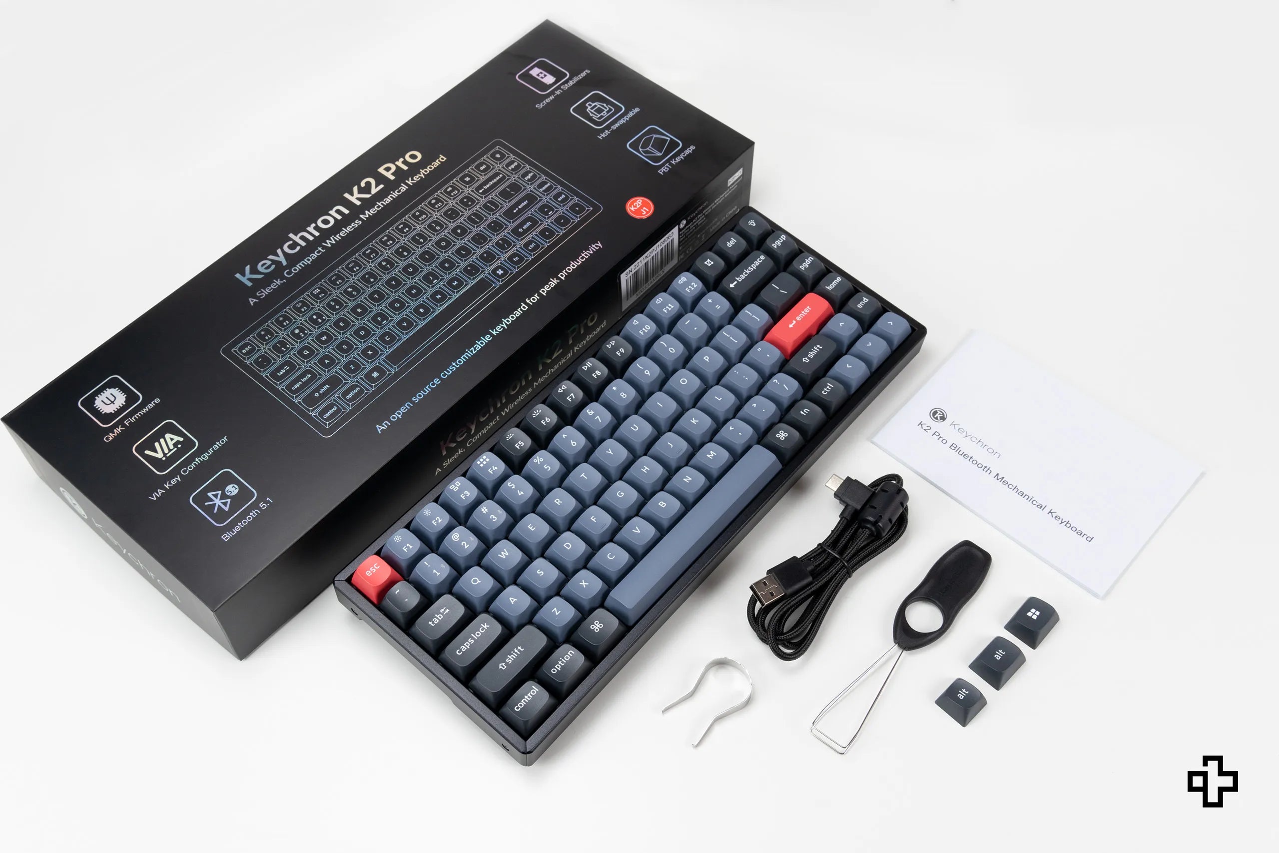 Keychron K2 Pro Hotswap RGB Wireless Mechanical Keyboard