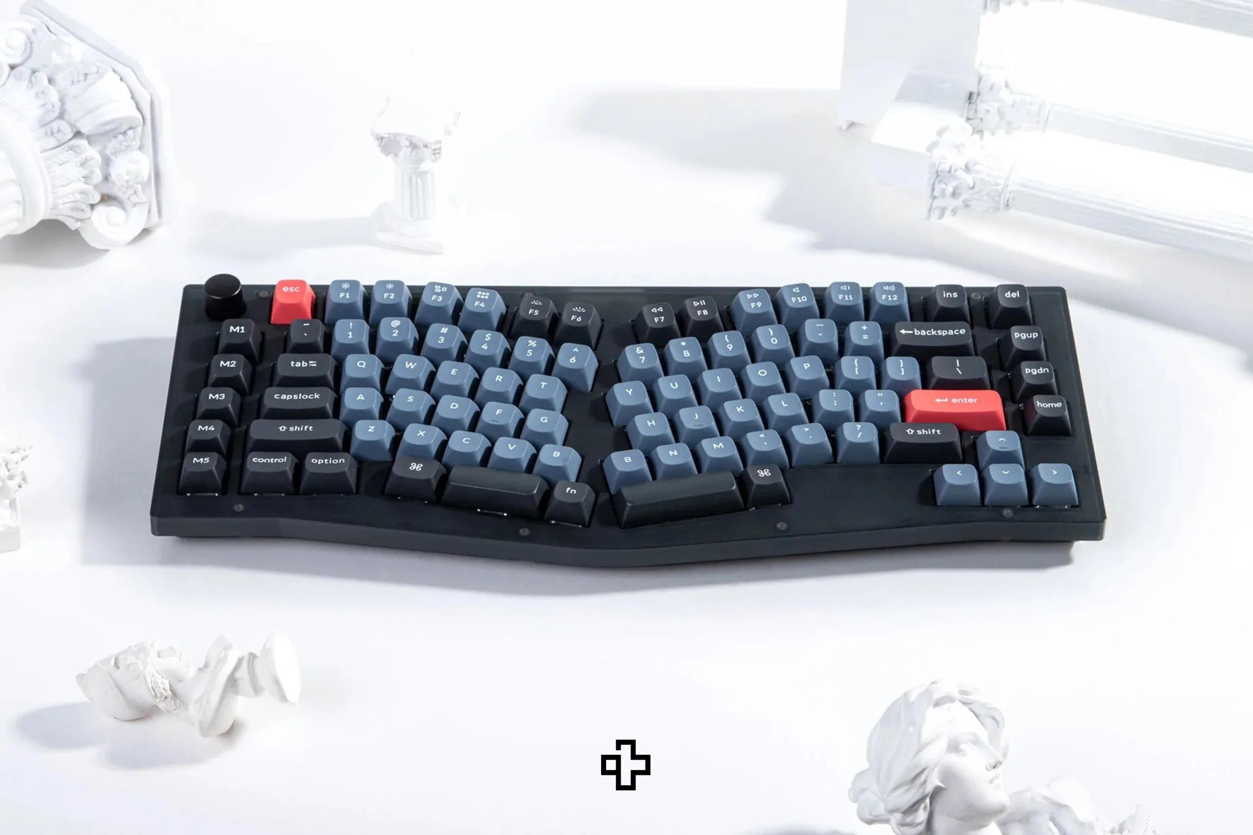 Keychron V10 Hotswap RGB Knob Alice Layout Mechanical Keyboard