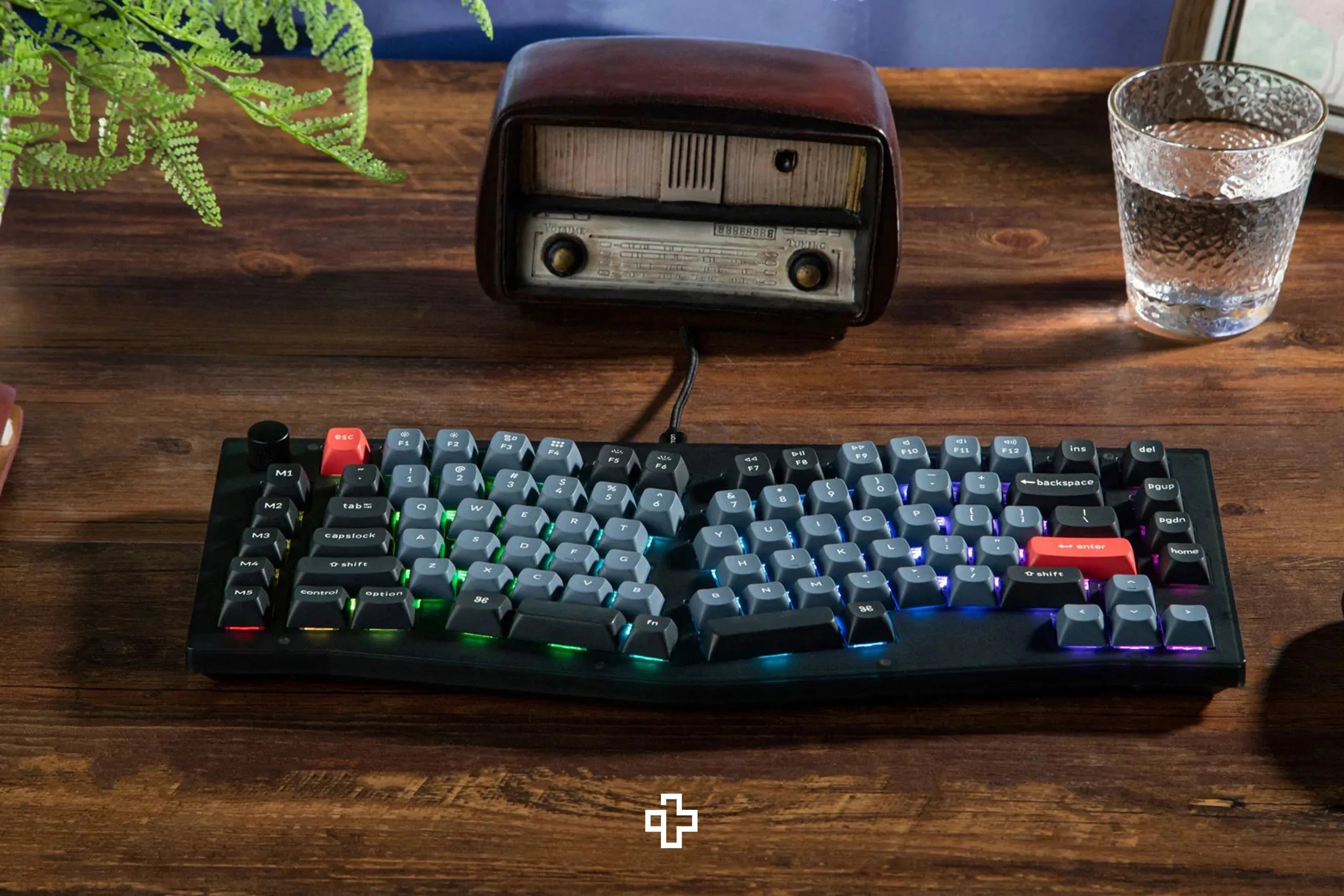 Keychron V10 Hotswap RGB Knob Alice Layout Mechanical Keyboard