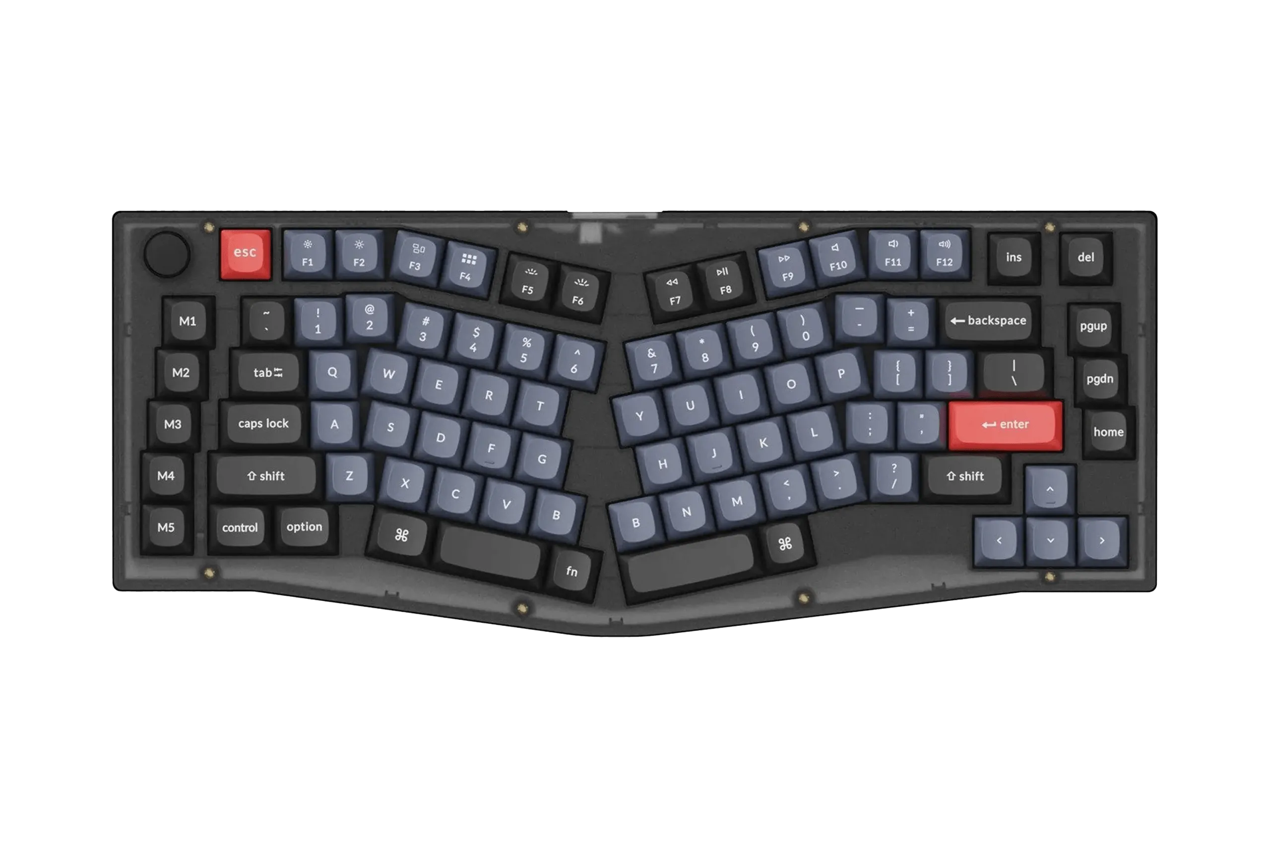 Keychron V10 Hotswap RGB Knob Alice Layout Mechanical Keyboard