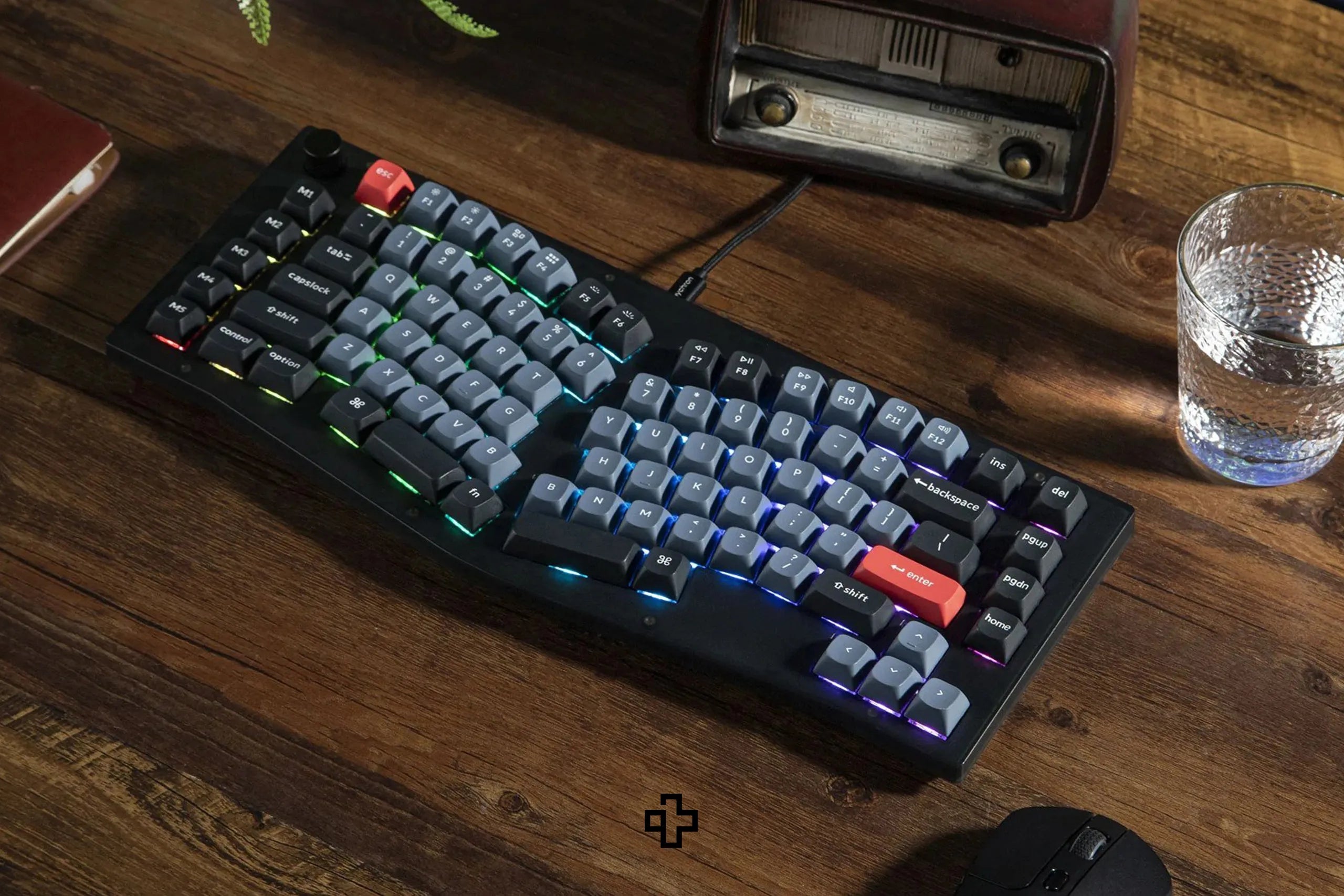 Keychron V10 Hotswap RGB Knob Alice Layout Mechanical Keyboard