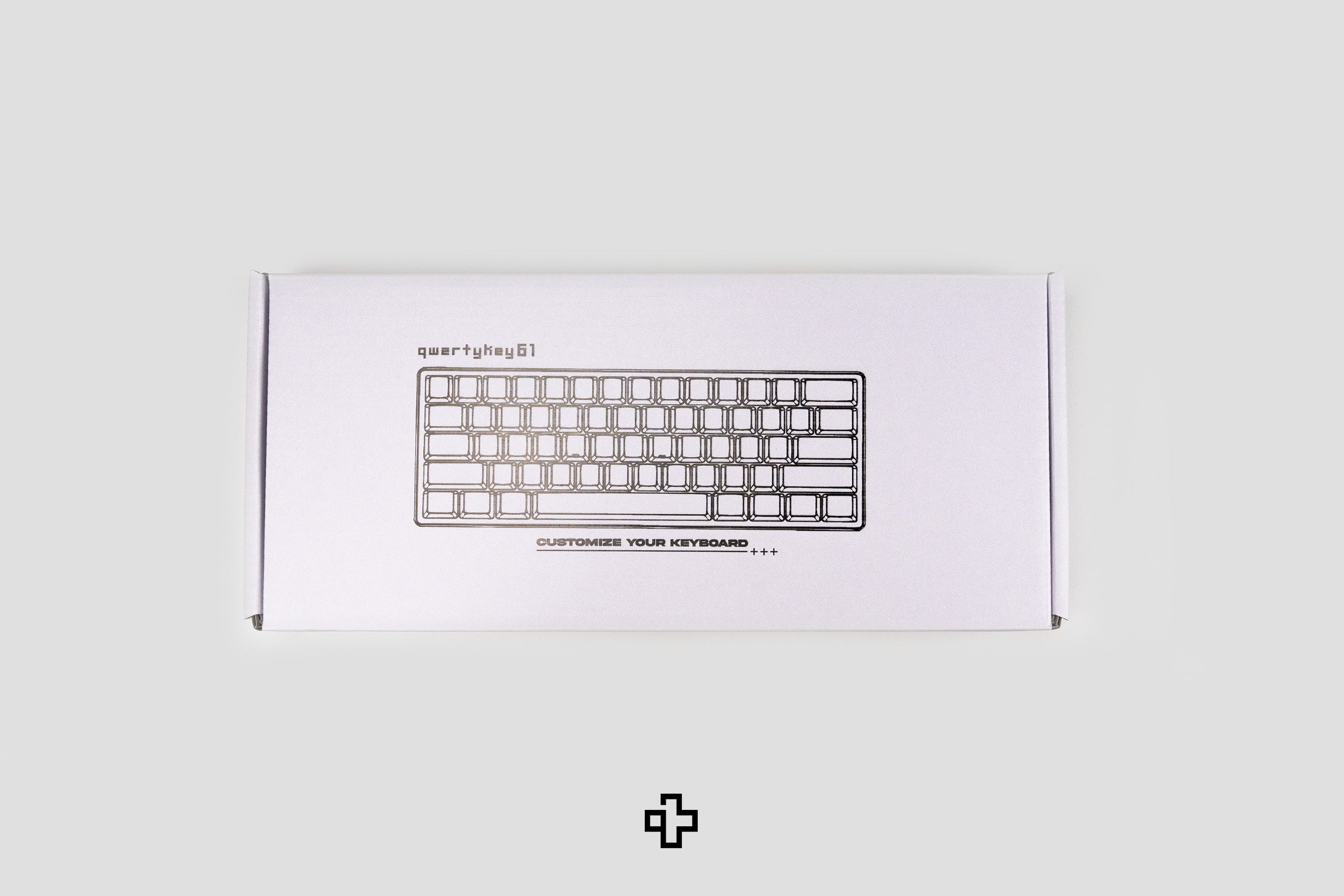 Kit QwertyKey Weiß 61 Mechanische Gaming-Tastatur