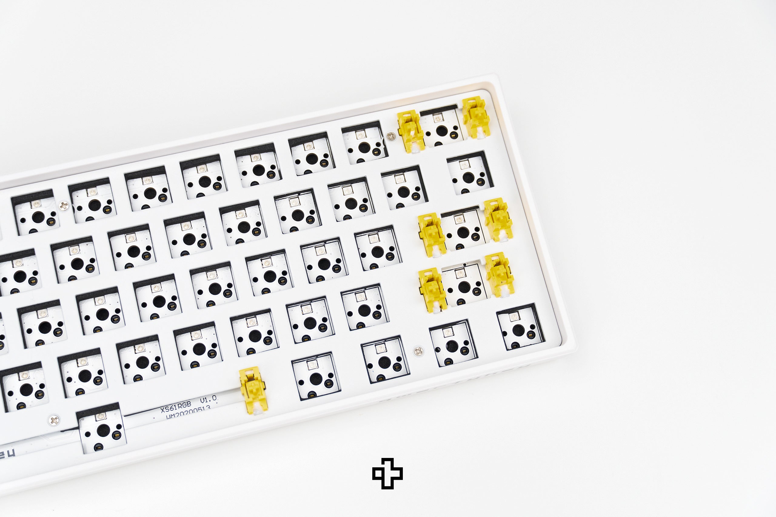 Kit QwertyKey Weiß 61 Mechanische Gaming-Tastatur