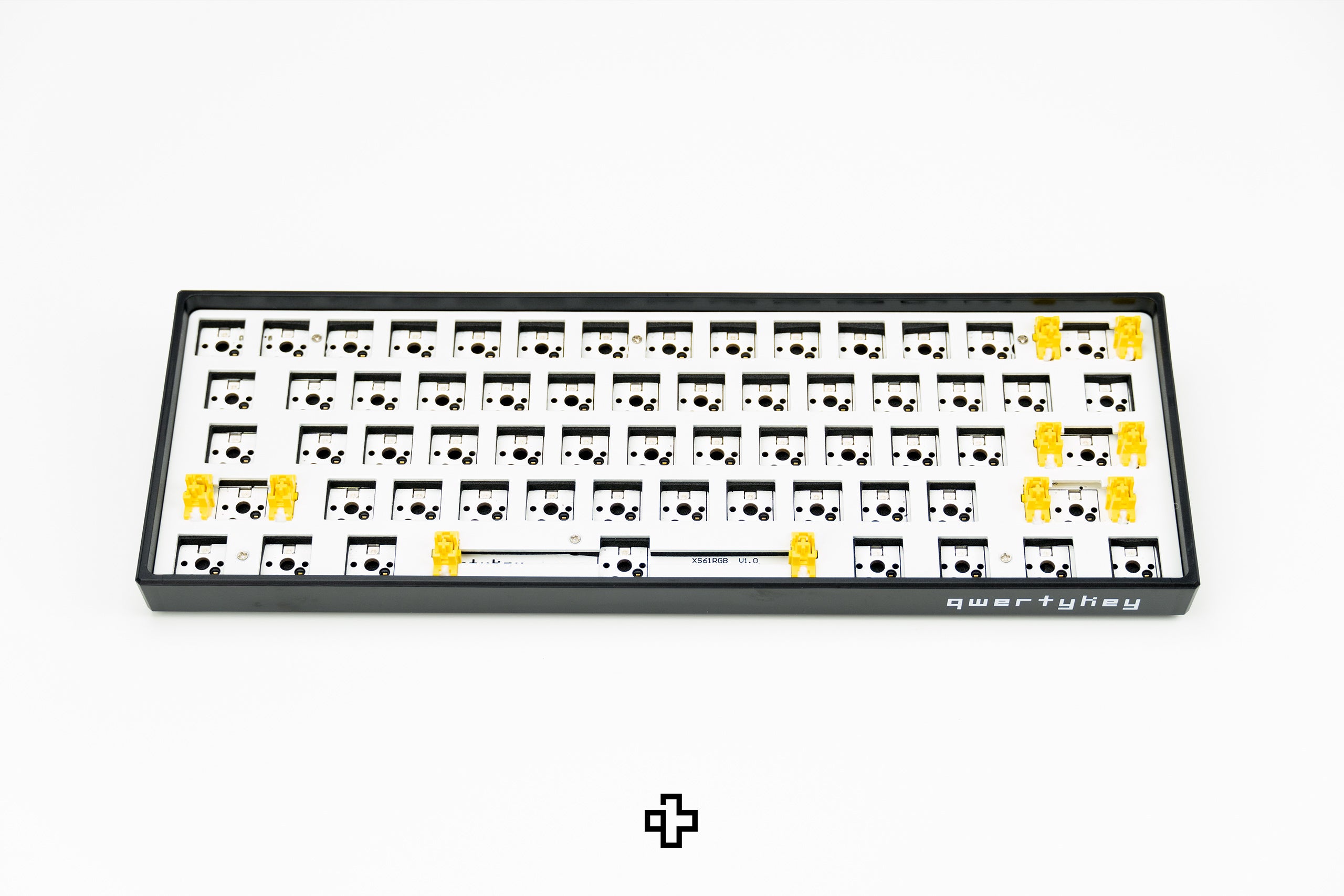 Kit QwertyKey Schwarz 61 Mechanische Gaming-Tastatur