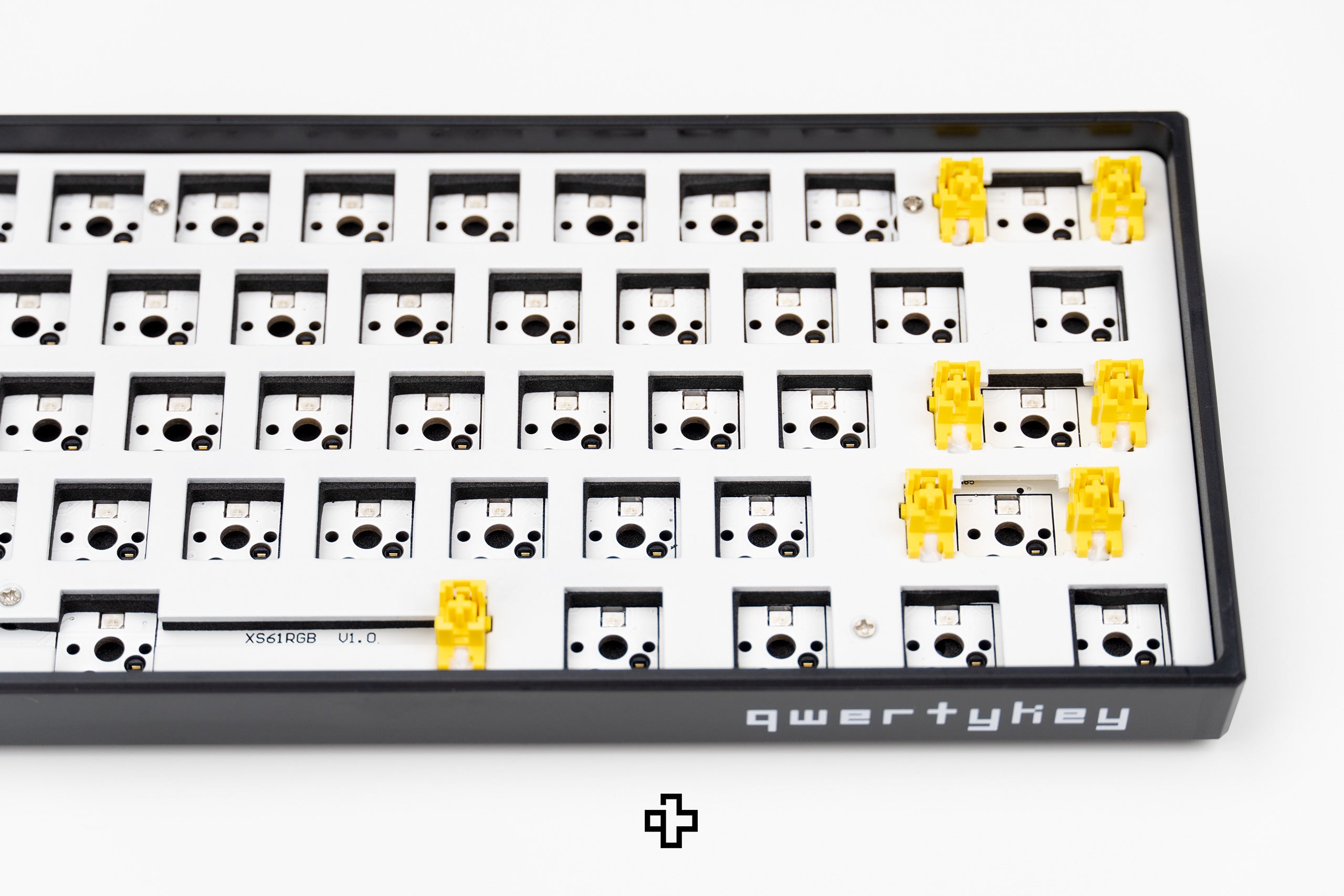 Kit QwertyKey Schwarz 61 Mechanische Gaming-Tastatur