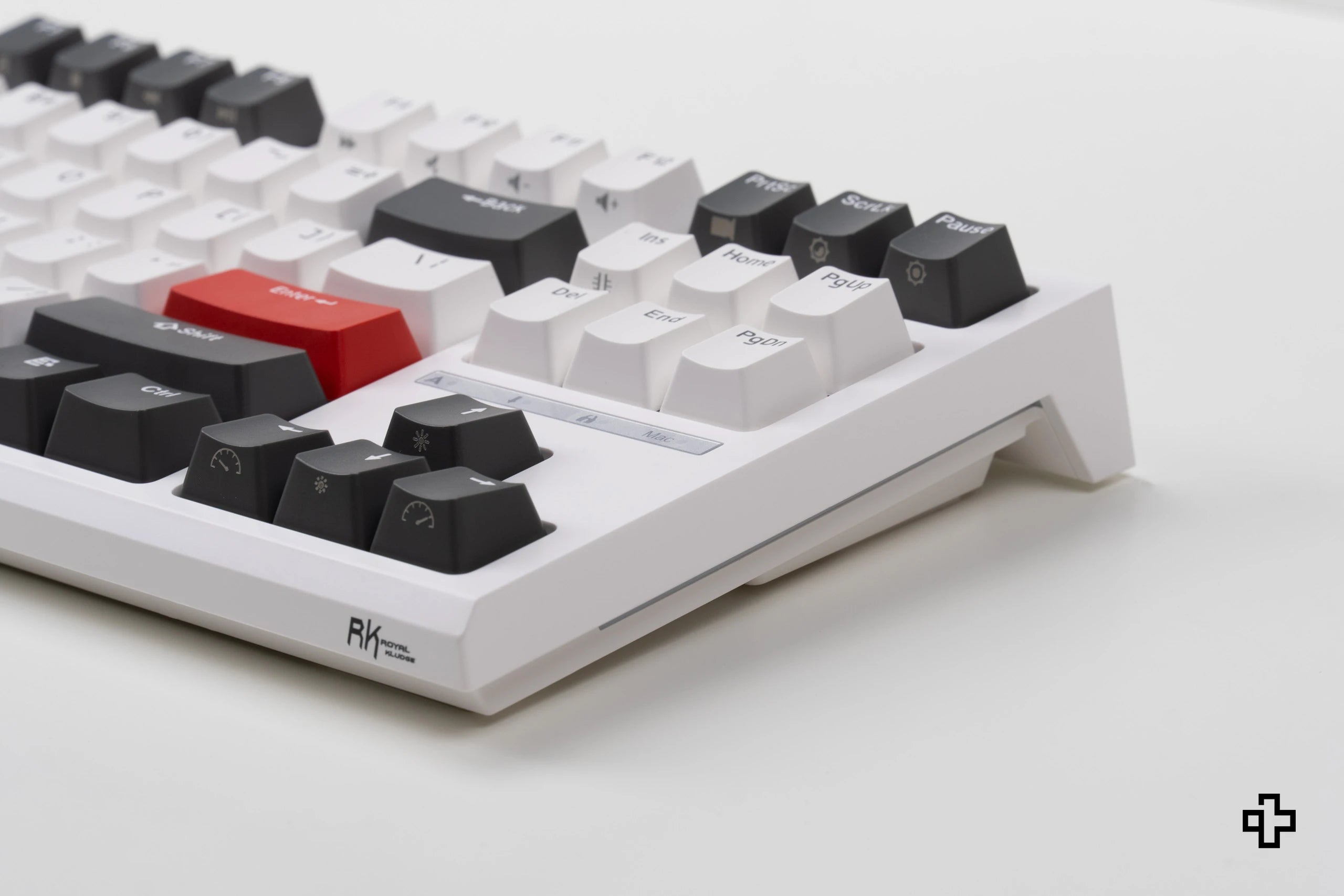 Royal Kludge R87 White Hotswap RGB Mechanical Gaming Keyboard