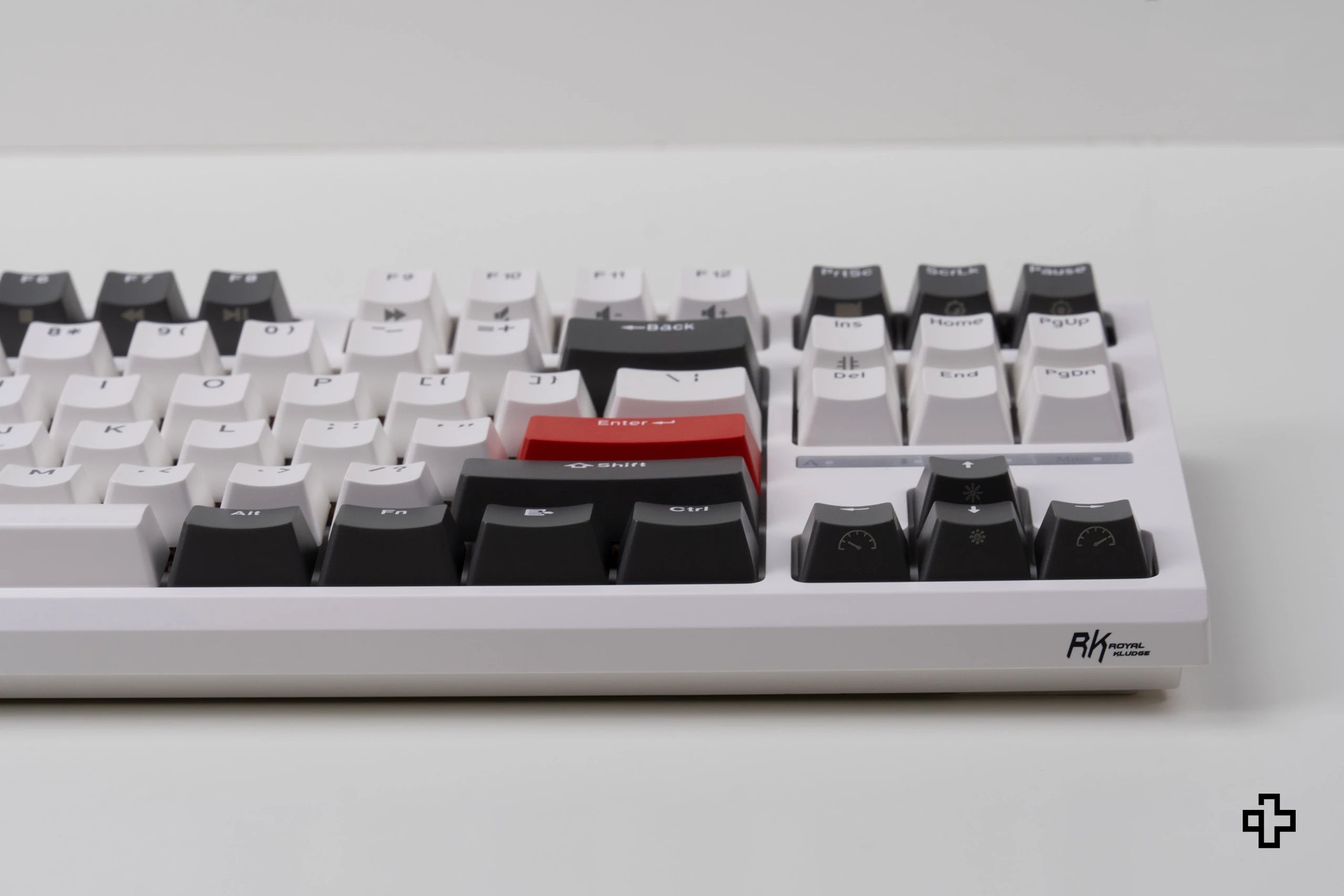 Royal Kludge R87 White Hotswap RGB Mechanical Gaming Keyboard