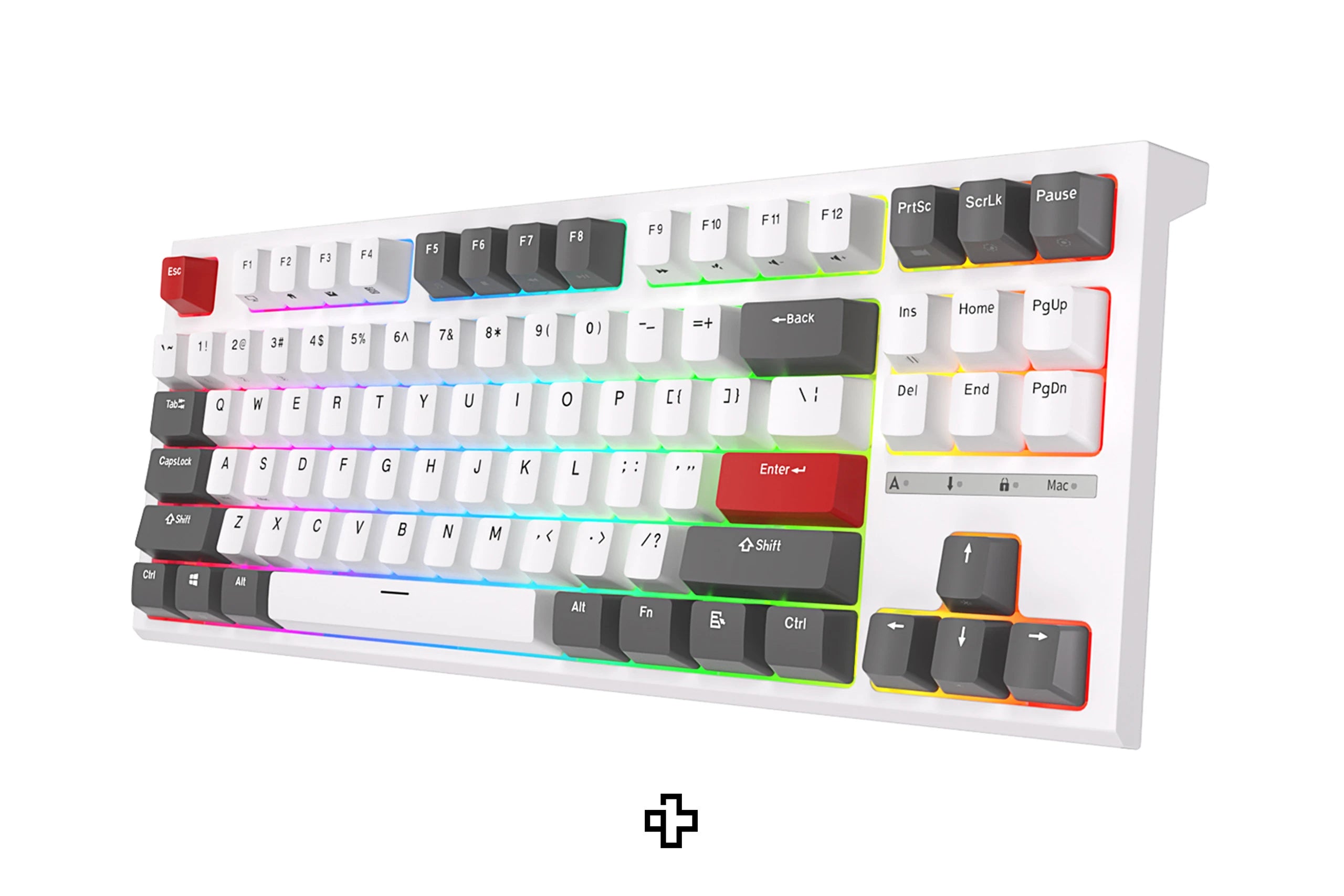 Royal Kludge R87 White Hotswap RGB Mechanical Gaming Keyboard