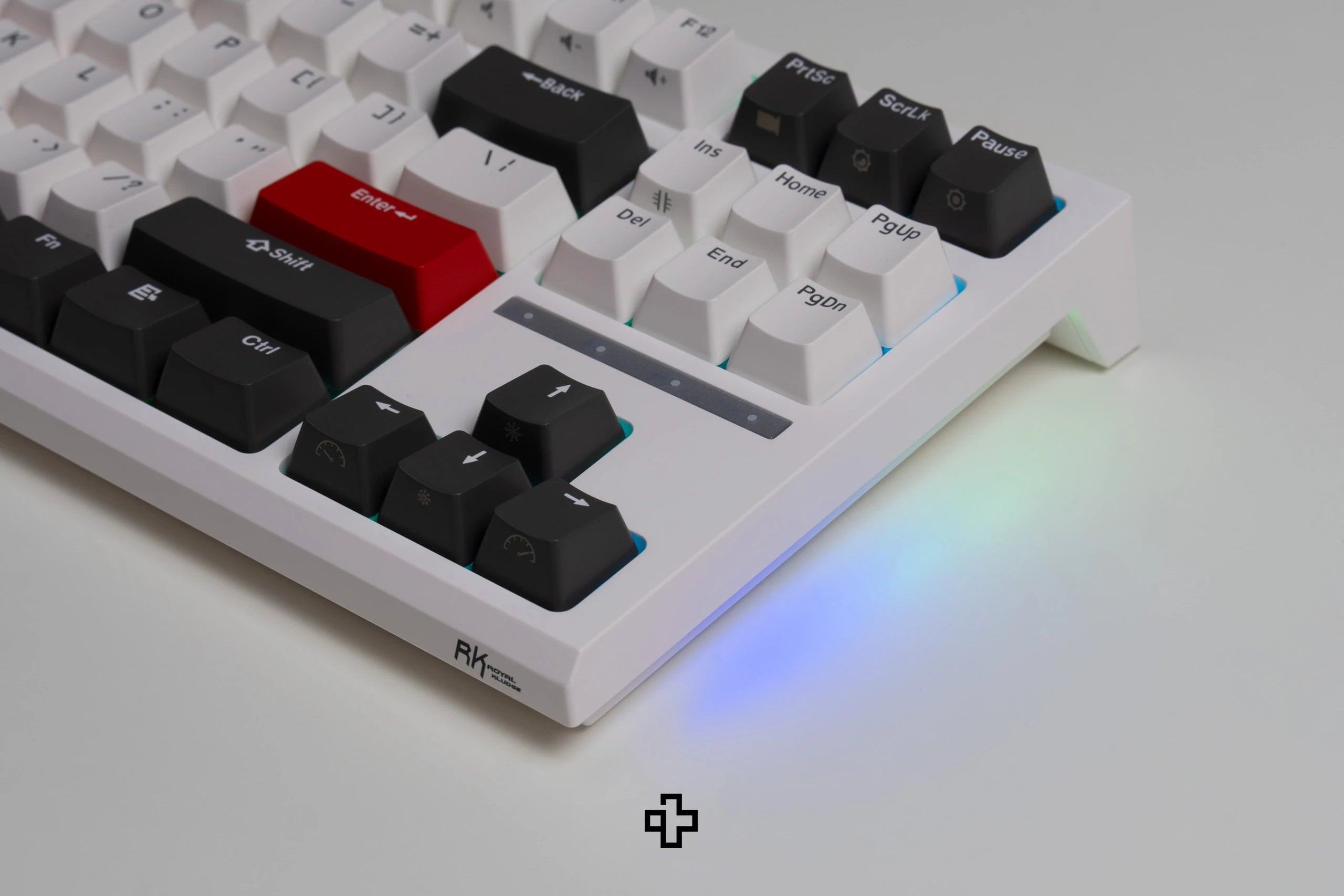 Royal Kludge R87 White Hotswap RGB Mechanical Gaming Keyboard