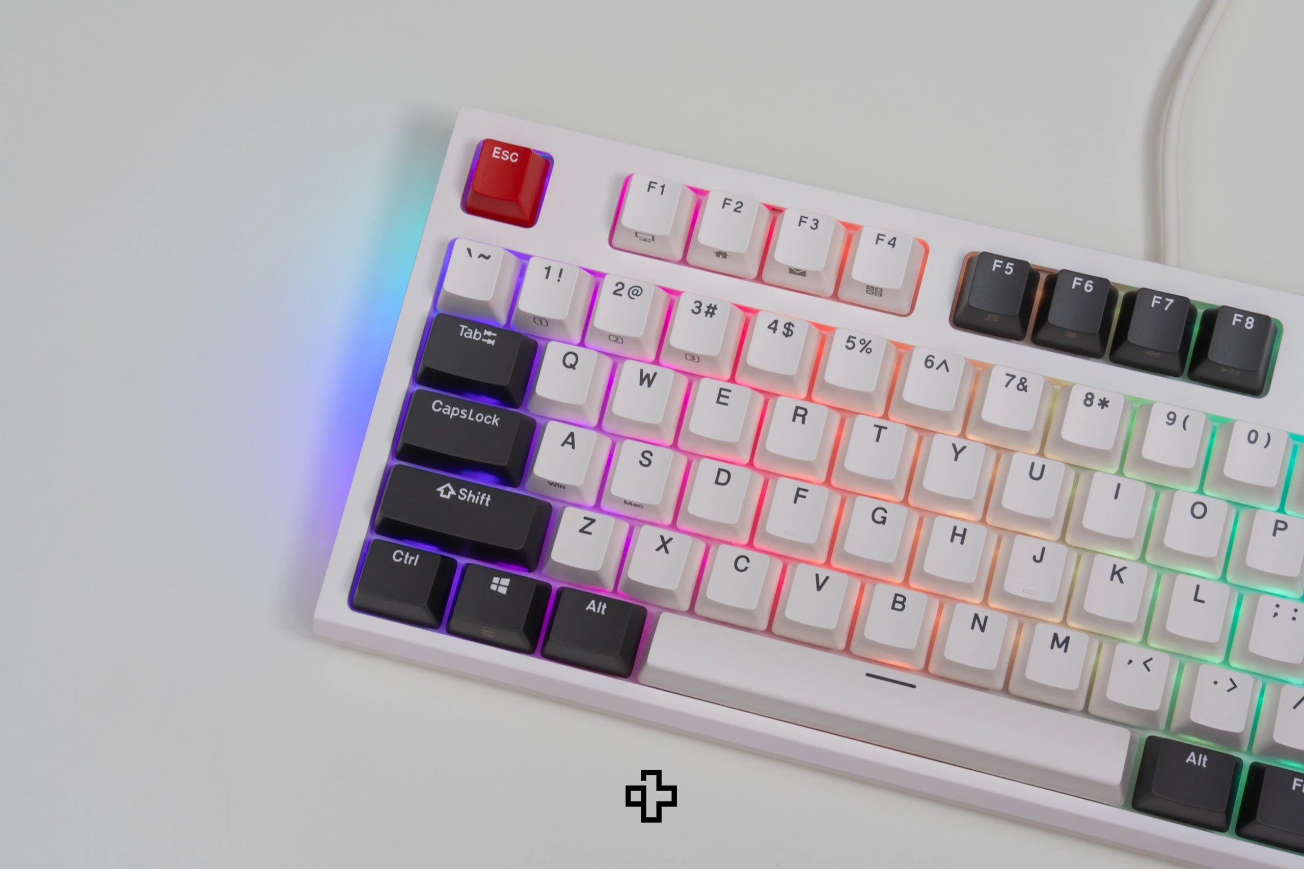 Royal Kludge R87 White Hotswap RGB Mechanical Gaming Keyboard