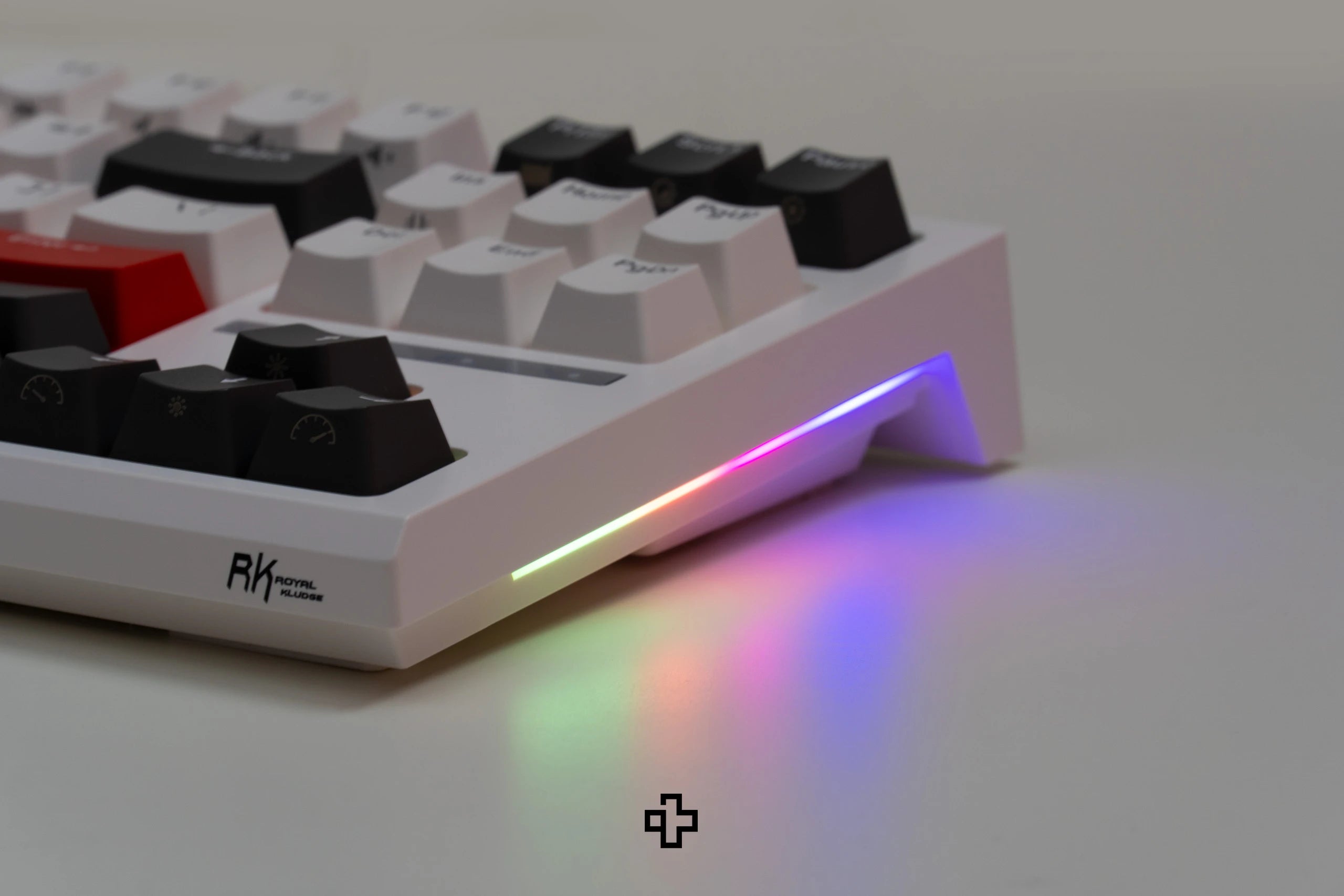 Royal Kludge R87 White Hotswap RGB Mechanical Gaming Keyboard
