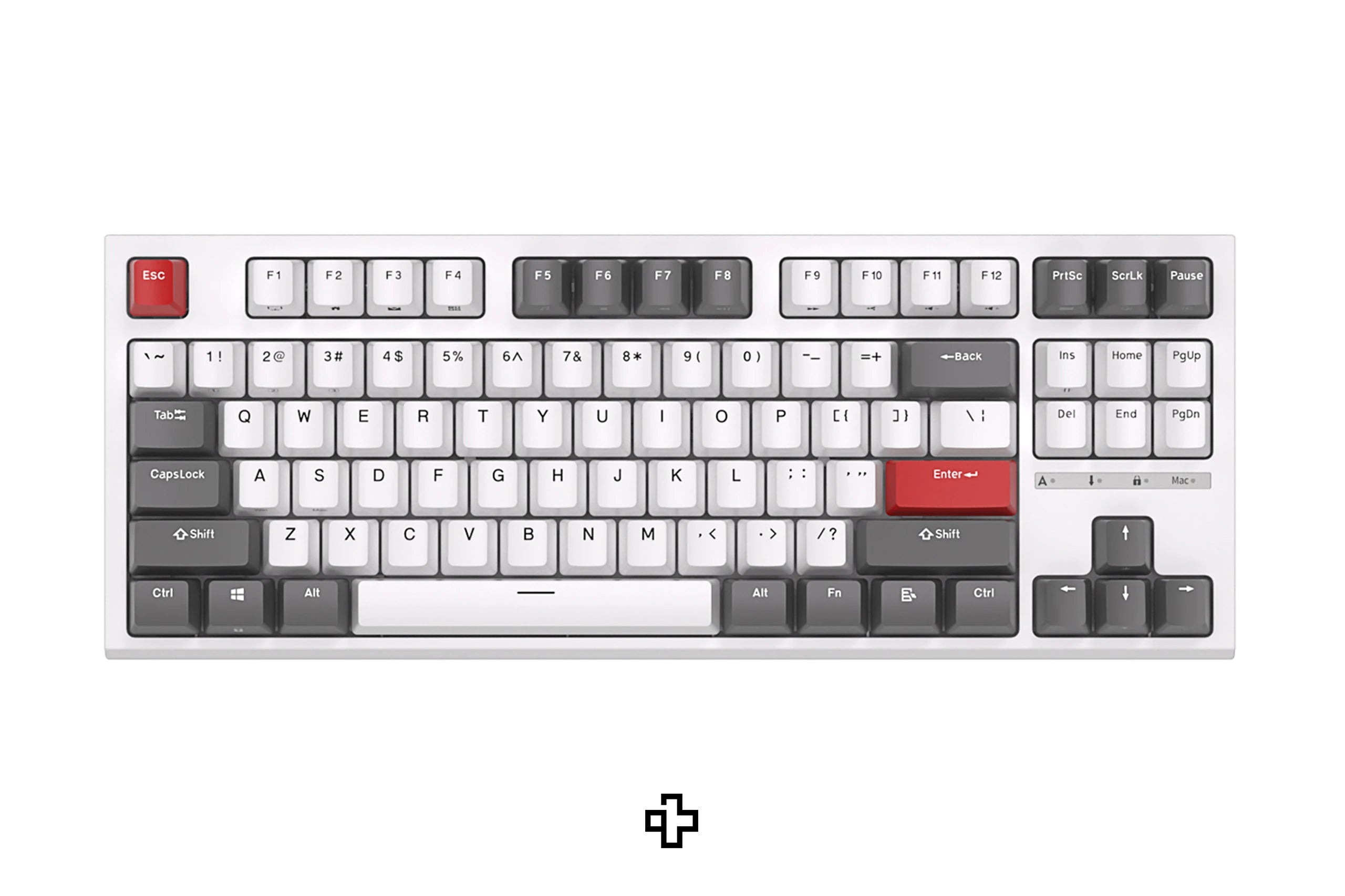 Royal Kludge R87 White Hotswap RGB Mechanical Gaming Keyboard
