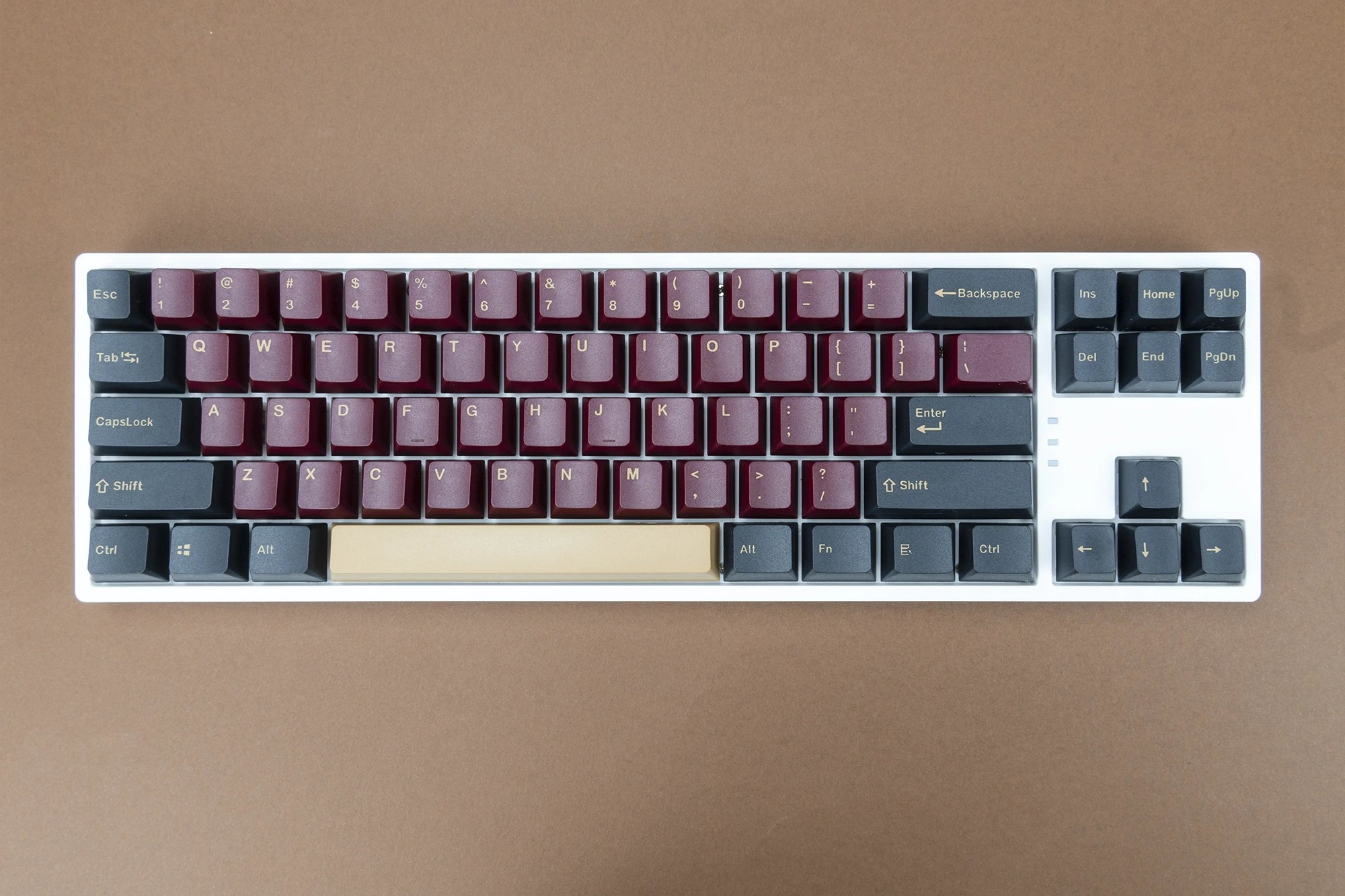 Définir le goût QwertyKey Sangria PBT Double Shot Profil OEM