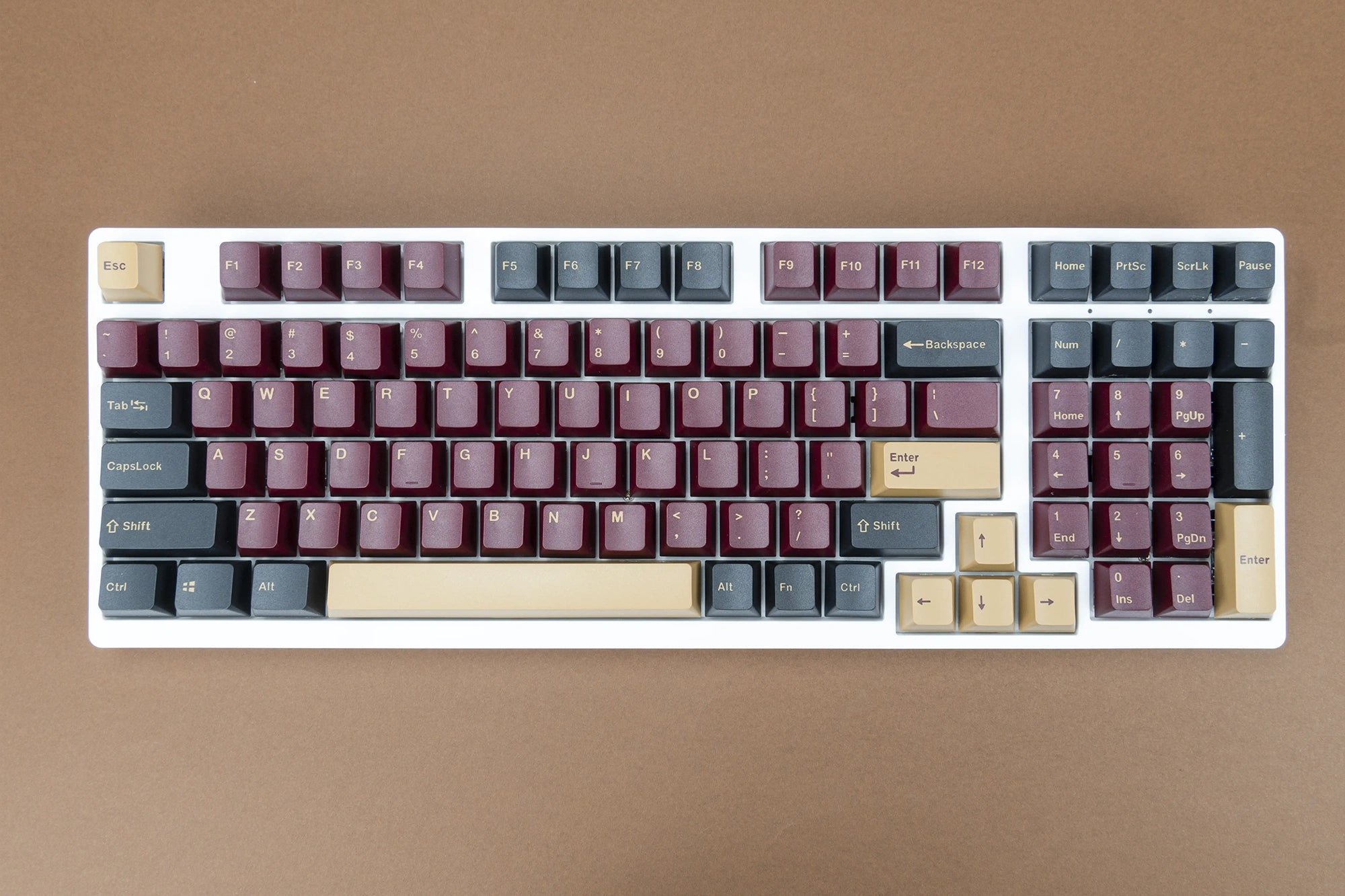 Définir le goût QwertyKey Sangria PBT Double Shot Profil OEM