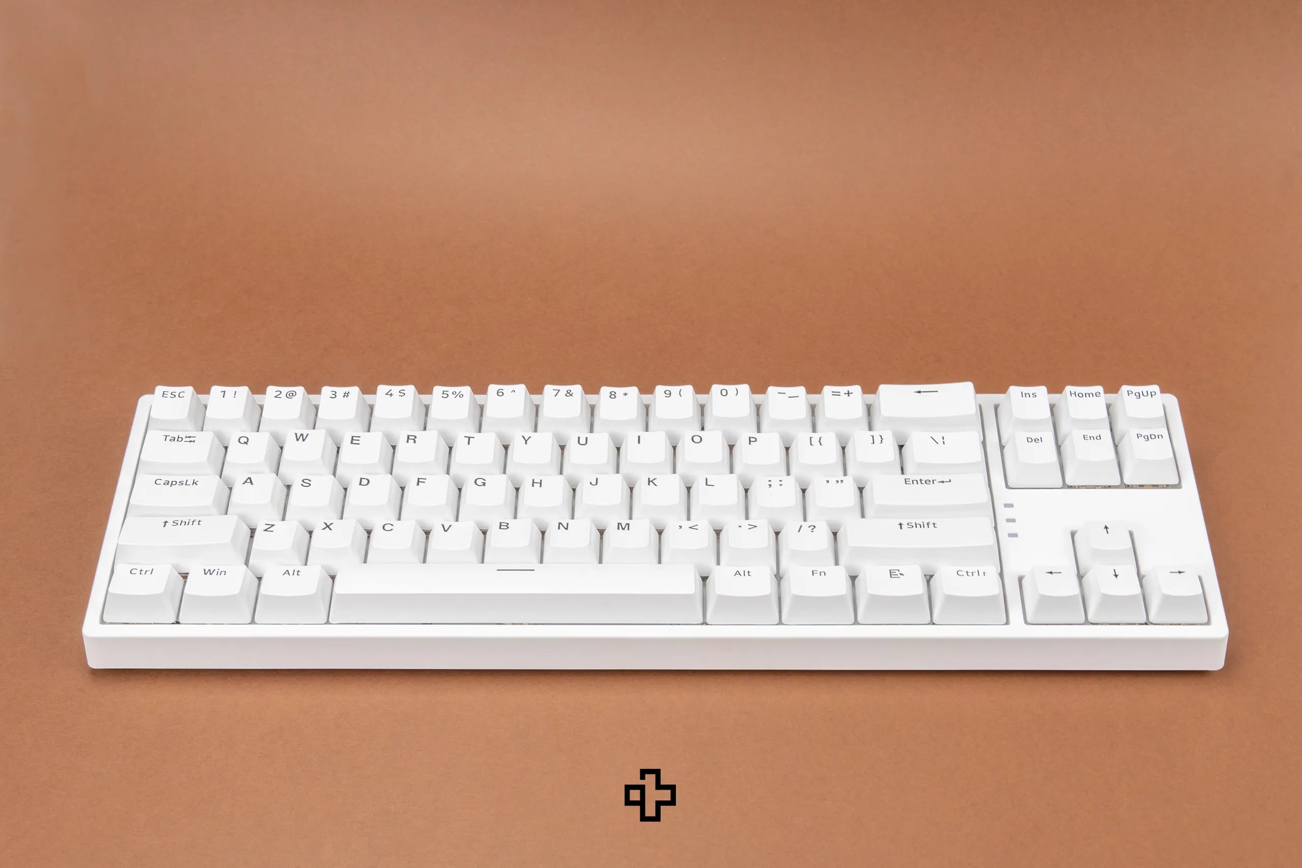 Establecer sabor QwertyKey BoW V2 Negro sobre Blanco PBT Doble Tiro Perfil OEM