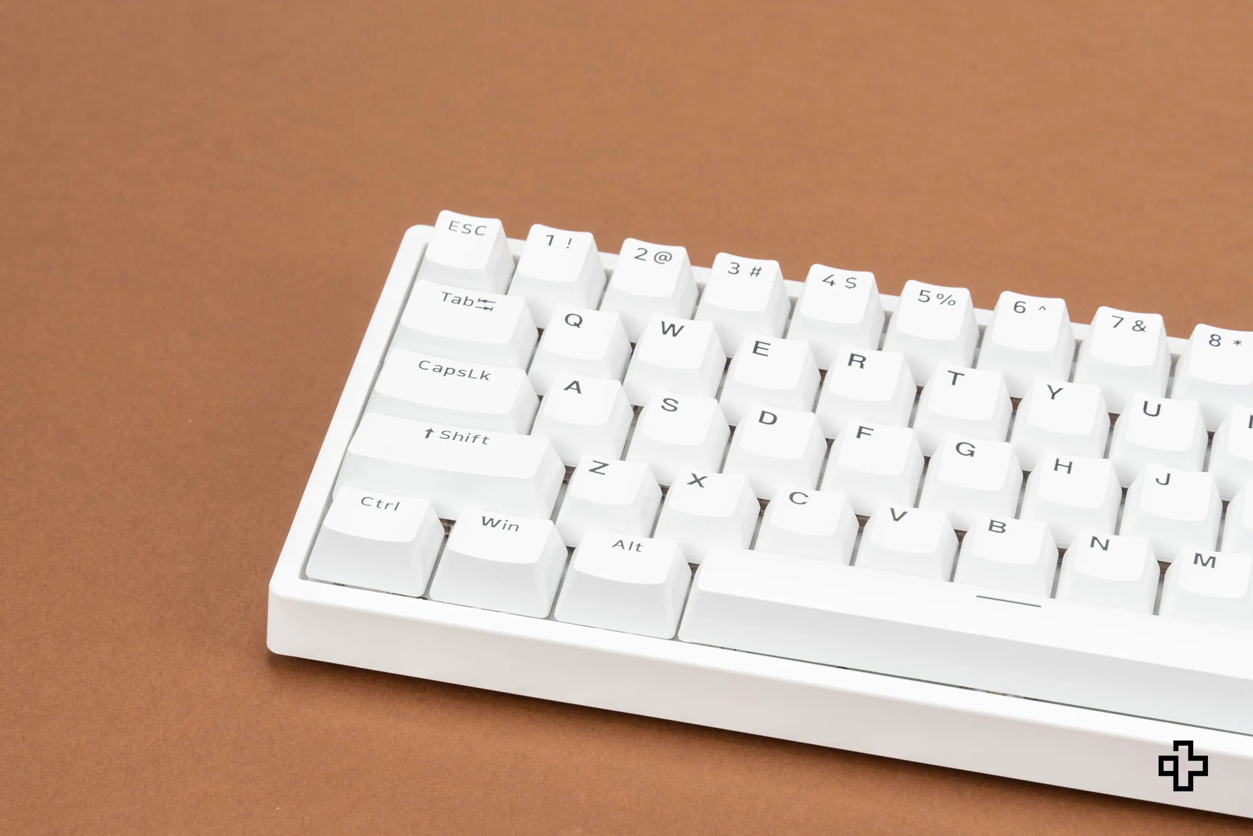 Establecer sabor QwertyKey BoW V2 Negro sobre Blanco PBT Doble Tiro Perfil OEM