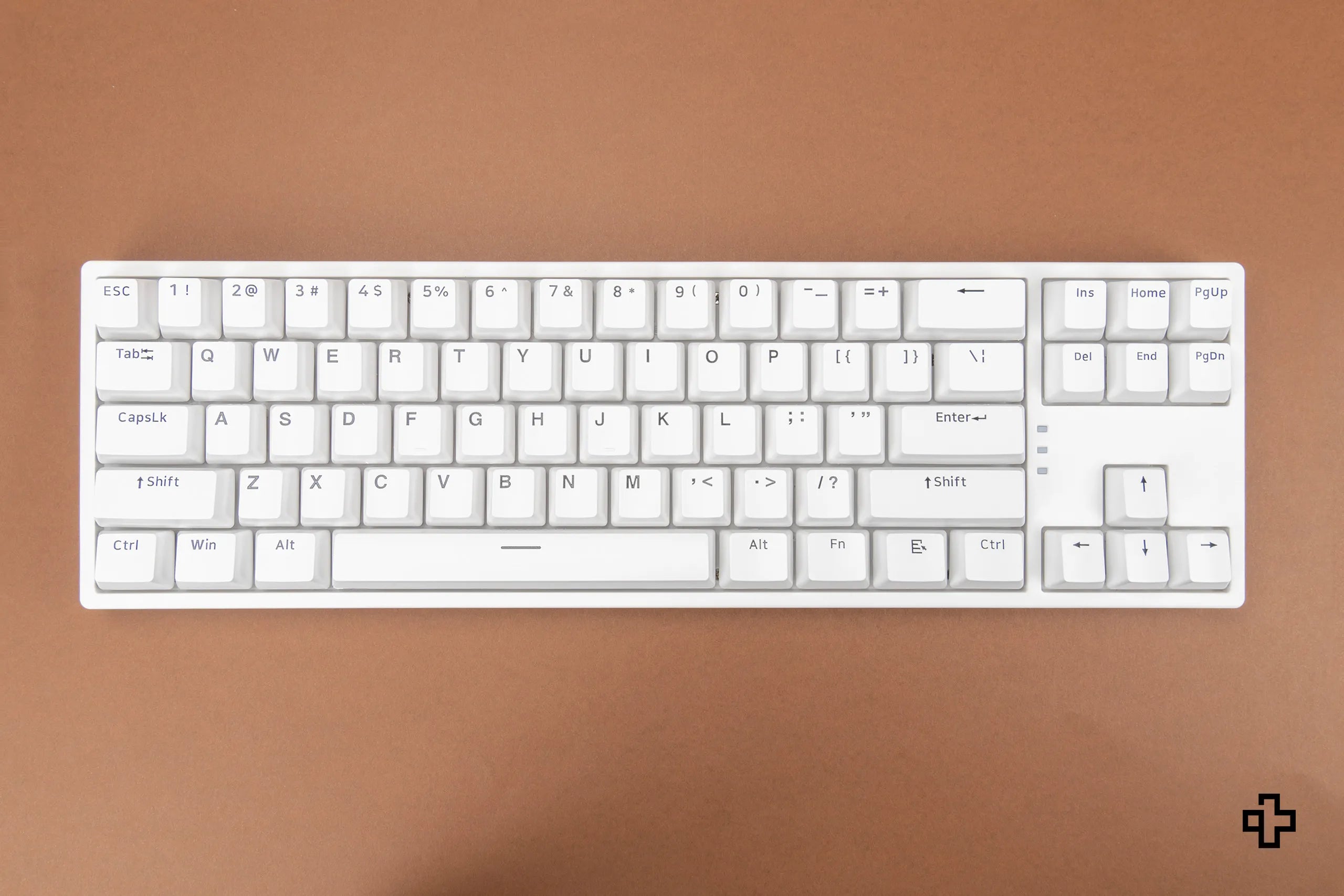 Establecer sabor QwertyKey BoW V2 Negro sobre Blanco PBT Doble Tiro Perfil OEM