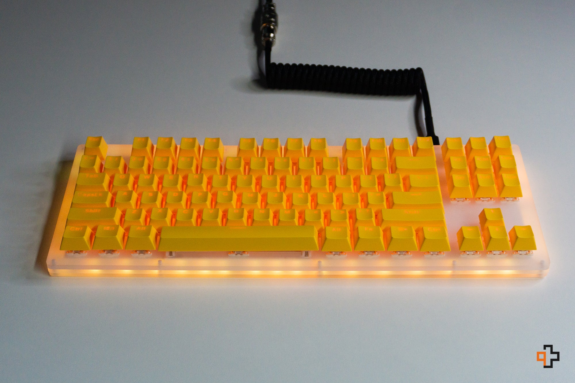 Set Taste QwertyKey Lemonade Translucide Profil OEM Material ABS – double shot - QwertyKey