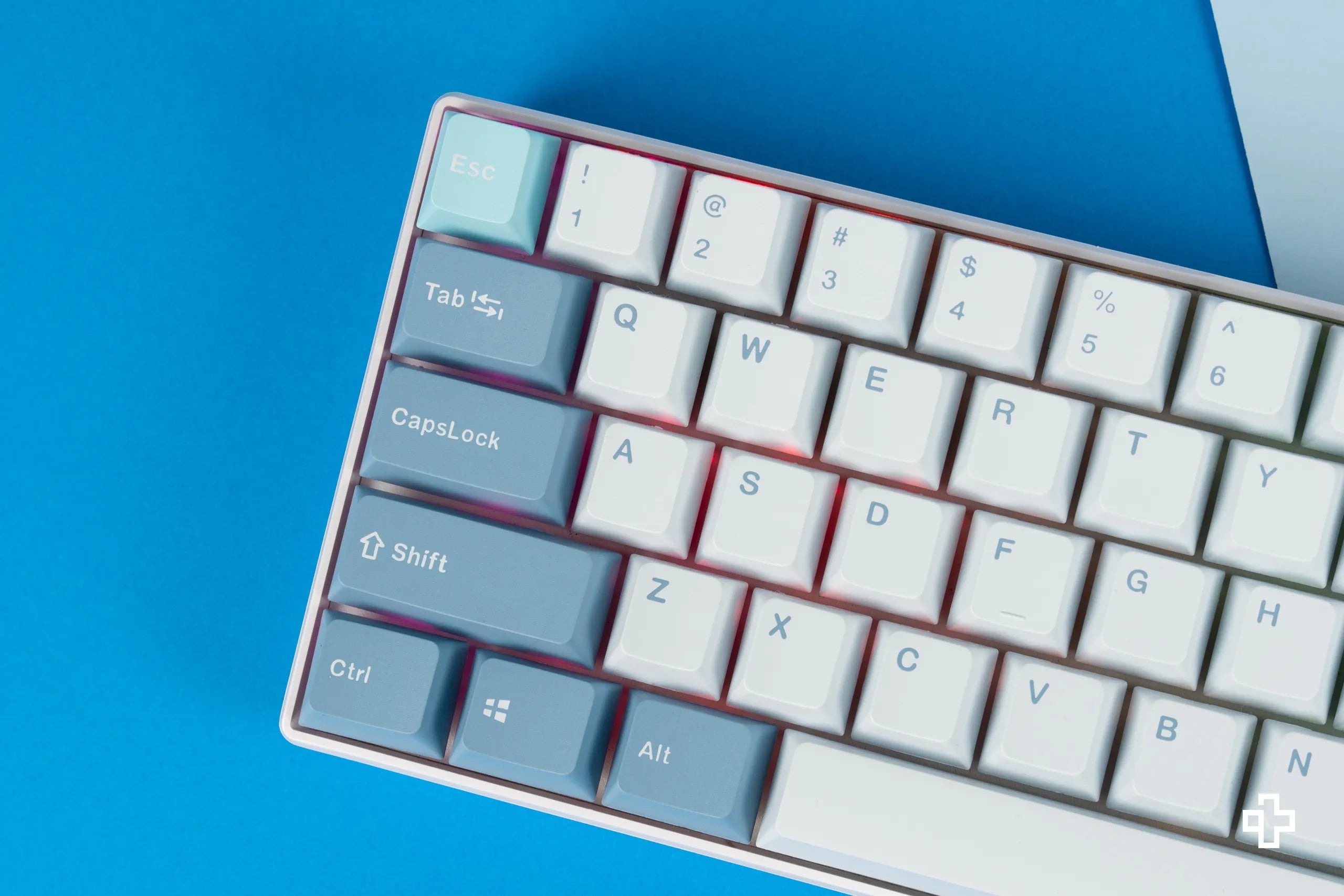 Set smak QwertyKey Iceberg PBT Double Shot Profil OEM